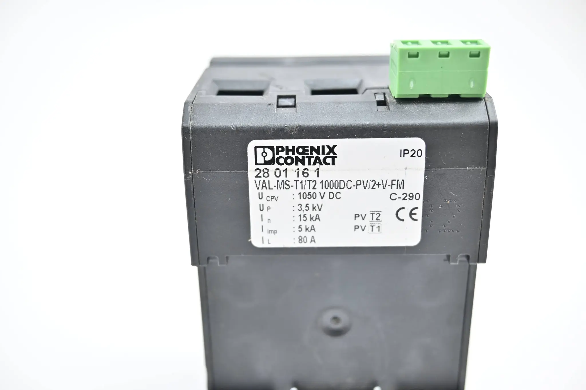 Produktfoto 1 von Phoenix Contact Überspannungsableiter VAL-MS-T1/T2 1000DC-PV/2+V-FM ( 2801161 )