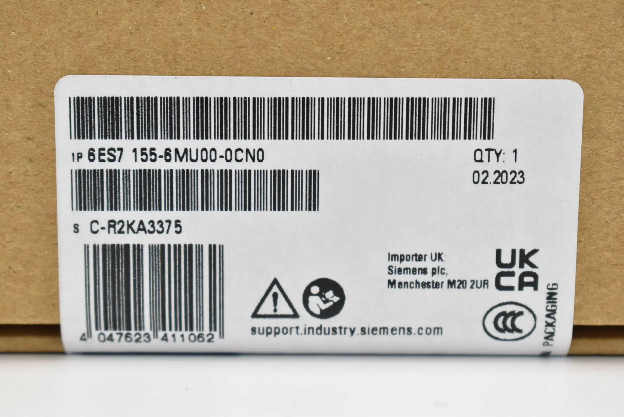 Produktfoto 1 von Siemens simatic ET 200SP 6ES7 155-6MU00-0CN0 ( 6ES7155-6MU00-0CN0 ) E3
