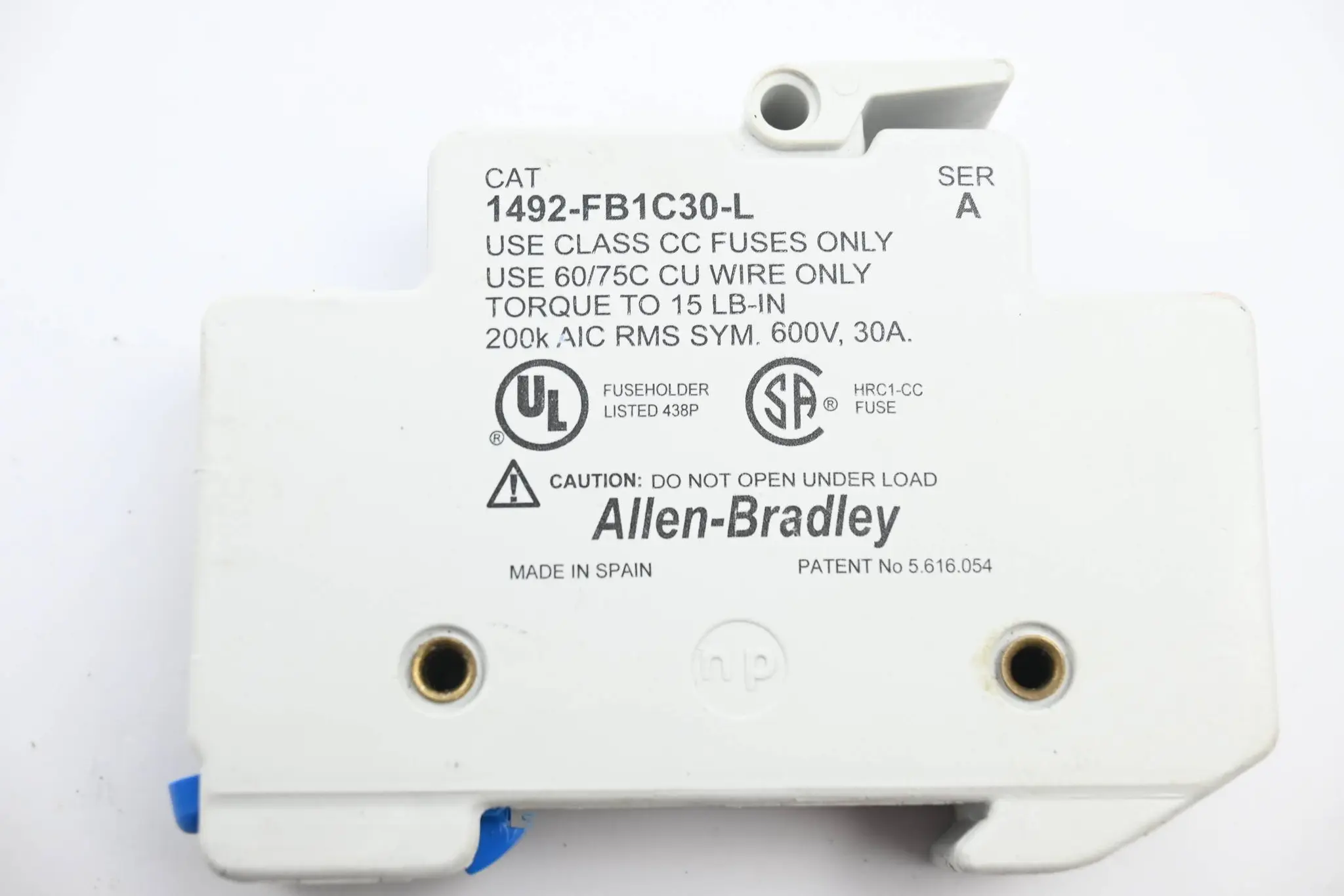 Produktfoto 1 von Allen Bradley Sicherungshalter 1492-FB1C30-L