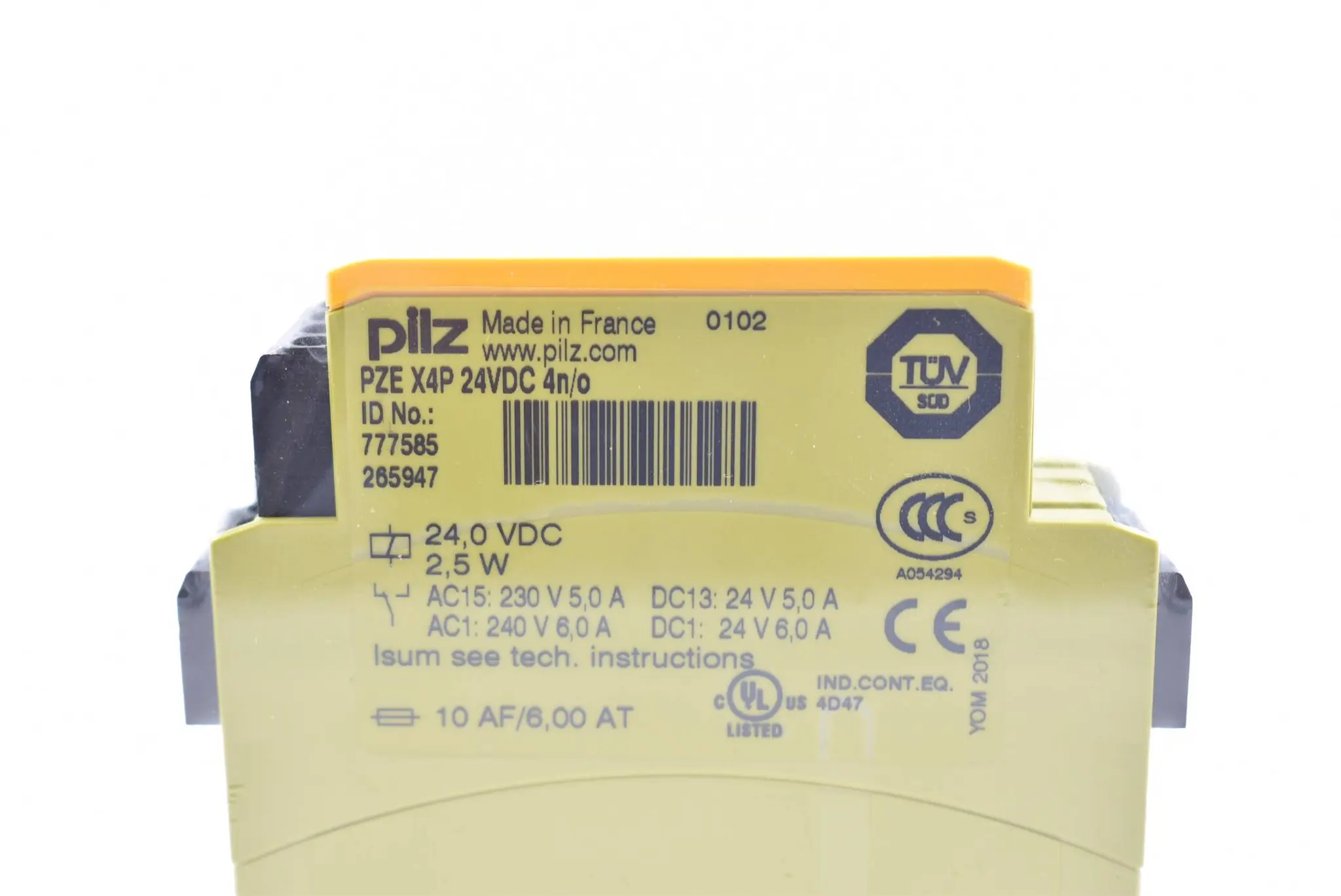 Produktfoto 1 von Pilz Kontakterweiterung PZE X4P 24VDC 4n/o ( 777585 )