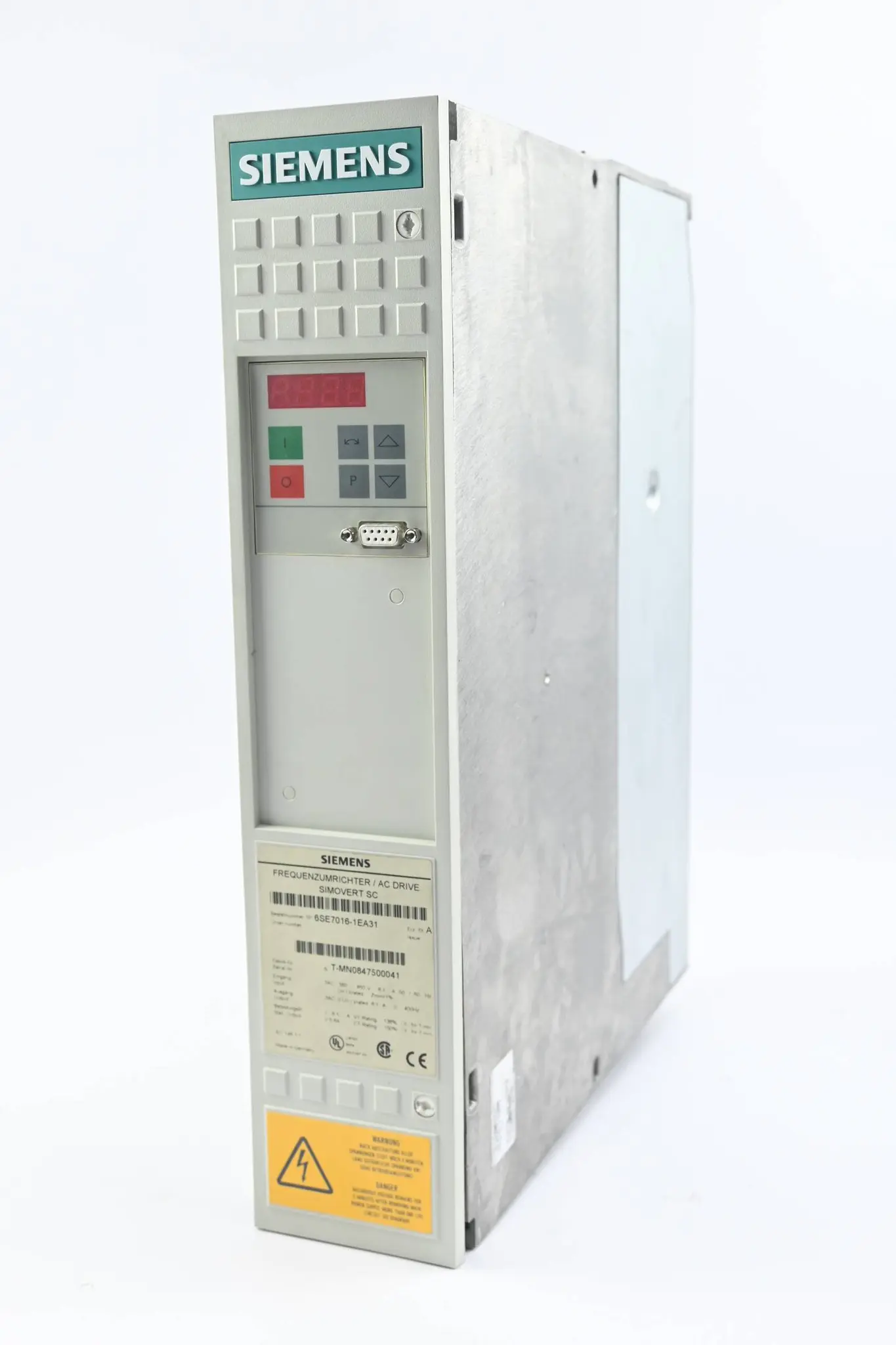 Produktfoto 1 von Siemens Simovert SC Frequenzumrichter 6SE7016-1EA31 ( 6SE7 016-1EA31 ) E. A