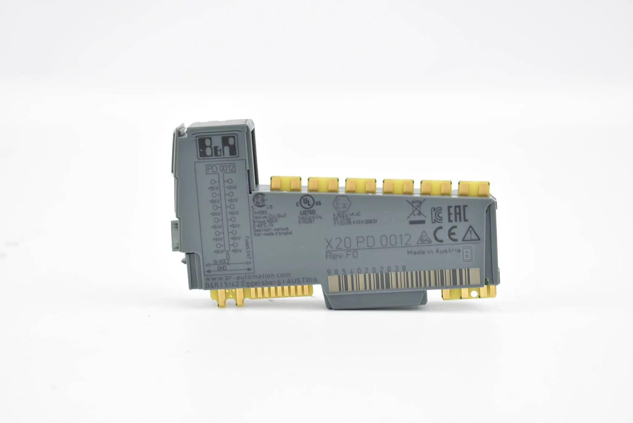 Produktfoto 1 von B&R automation Potenzialverteilermodul X20 PD 0012 ( X20PD0012 ) Rev. F0
