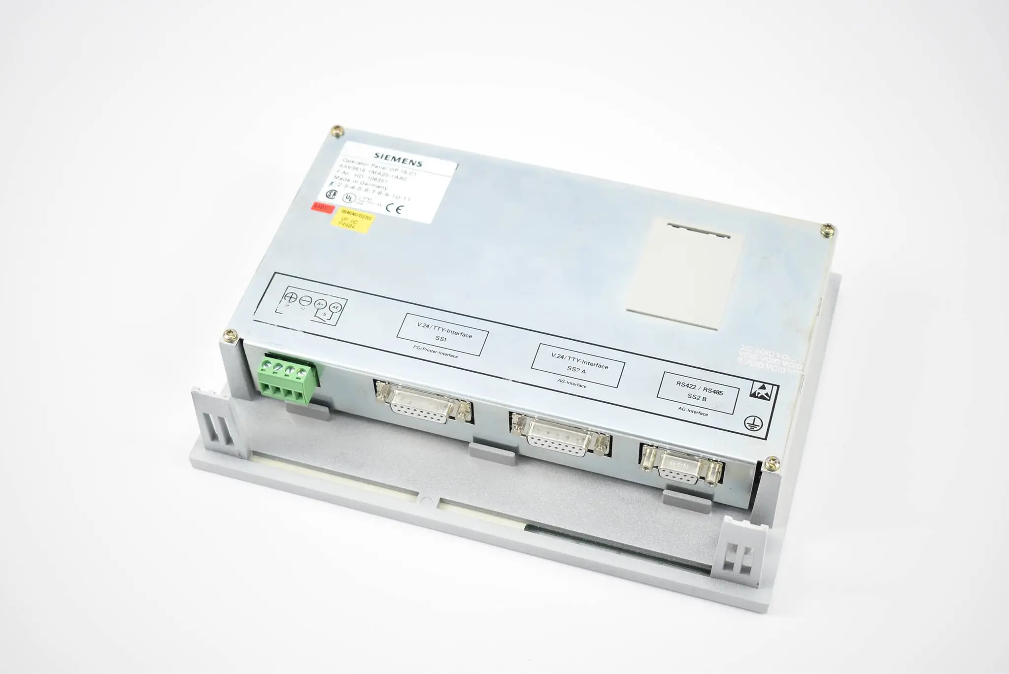 Produktfoto 1 von Siemens Operator Panel OP15-C1 6AV3515-1MA20-1AA0 ( 6AV3 515-1MA20-1AA0 )