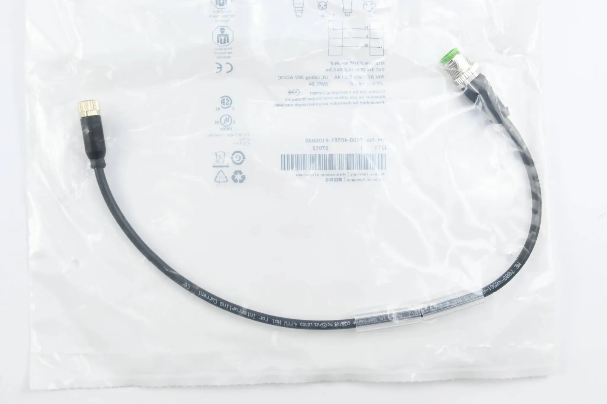 Produktfoto 1 von Murr Elektronik Verbindungsleitung 7000-40561-6100030