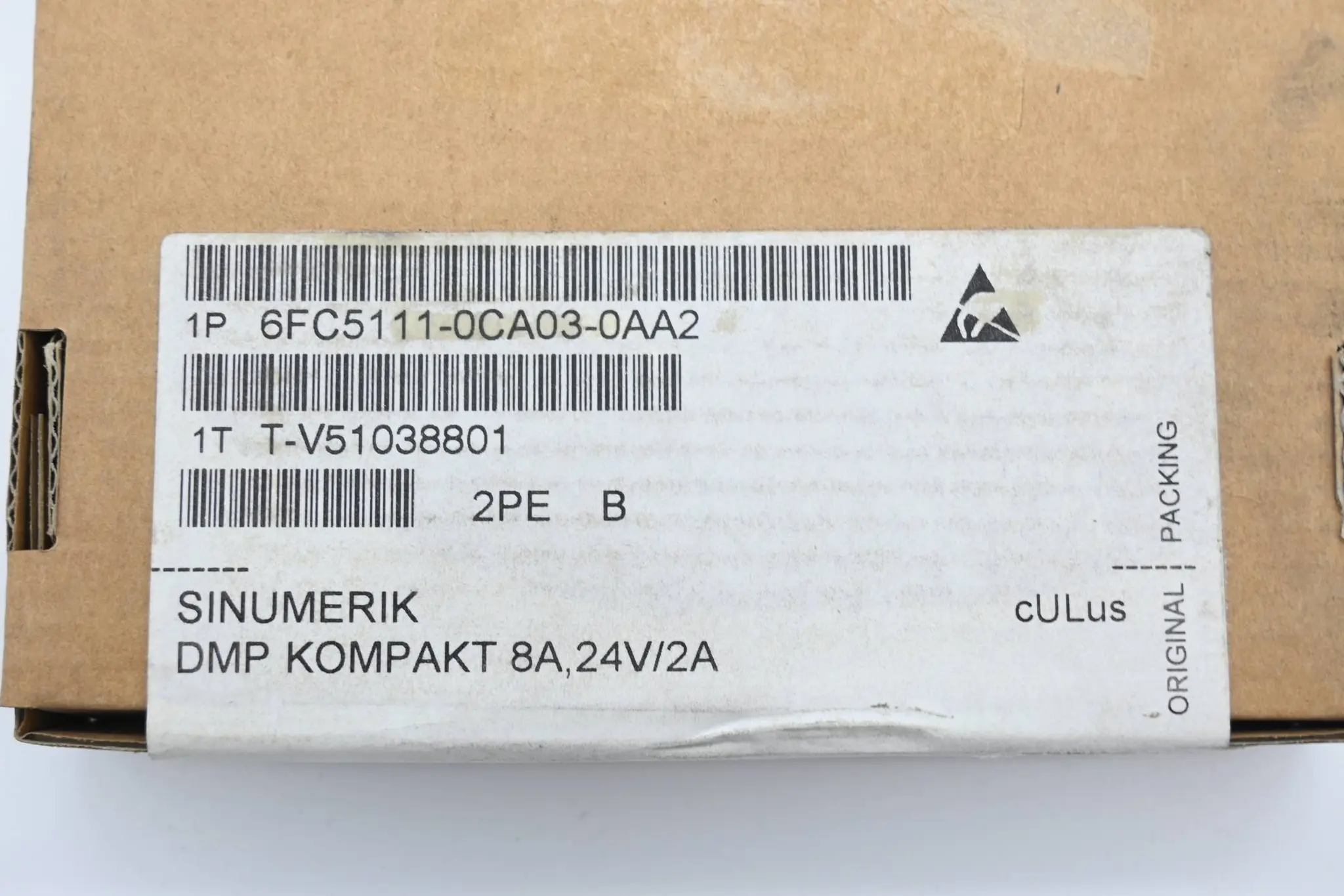 Produktfoto 1 von Siemens Sinumerik 6FC5111-0CA03-0AA2 ( 6FC5111-0CA03-0AA2 )