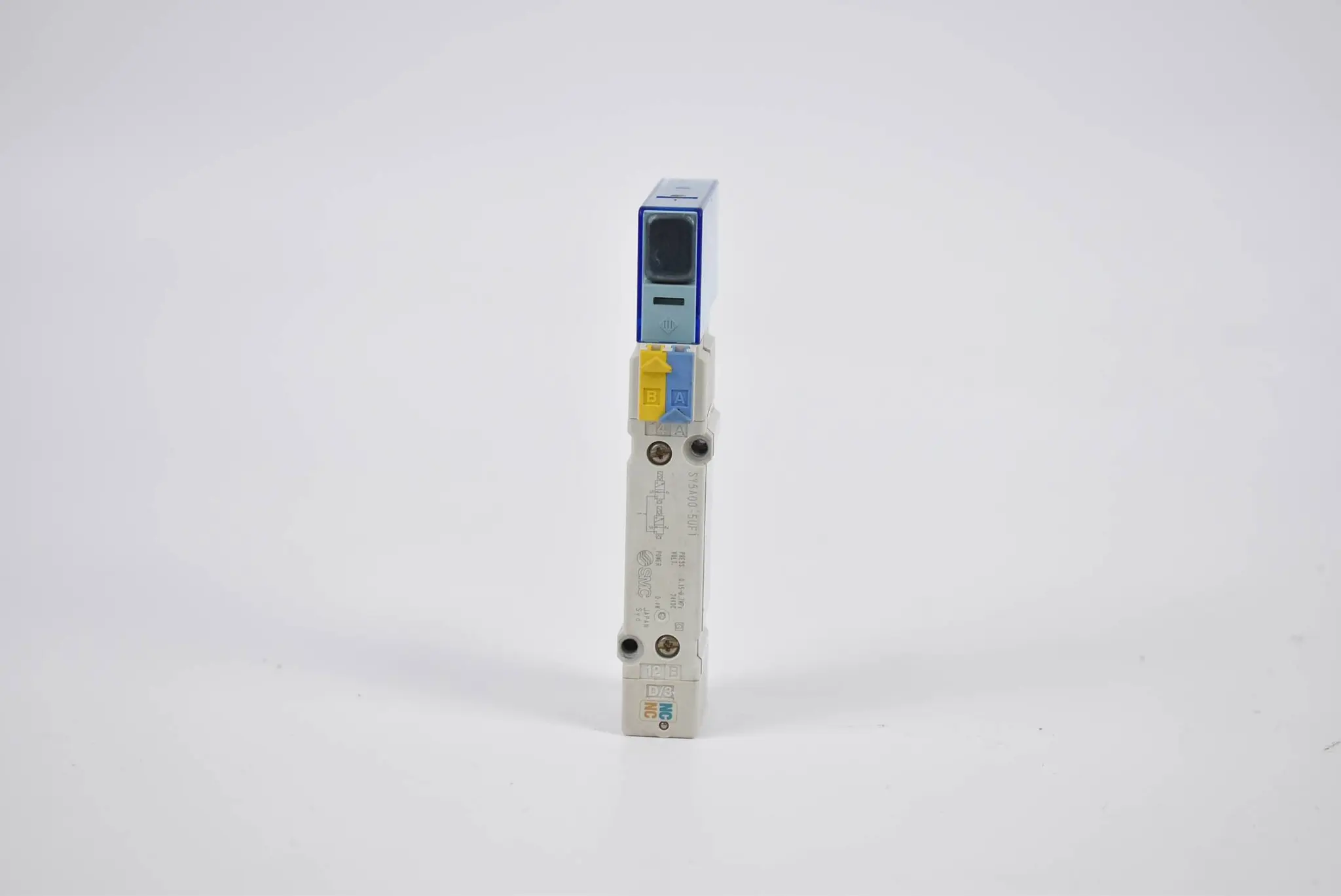 Produktfoto 1 von SMC Elektromagnetventil 0,15-0,7MPa 24VDC 0,4W SY5A00-5UF1