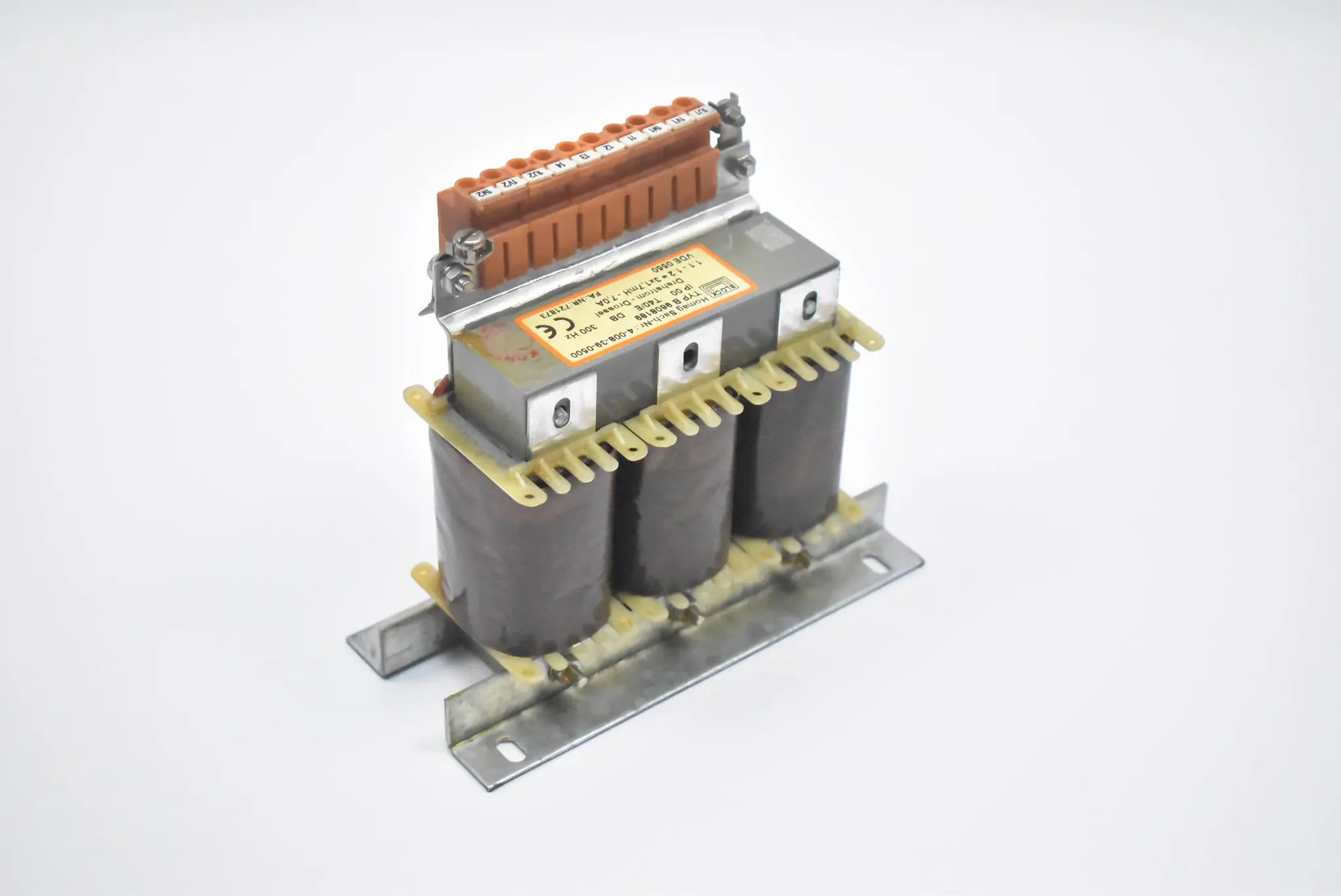 Produktfoto 1 von Block Homag Drehstrom-Drossel Typ B 9608189 ( 4-008-39-0500 )
