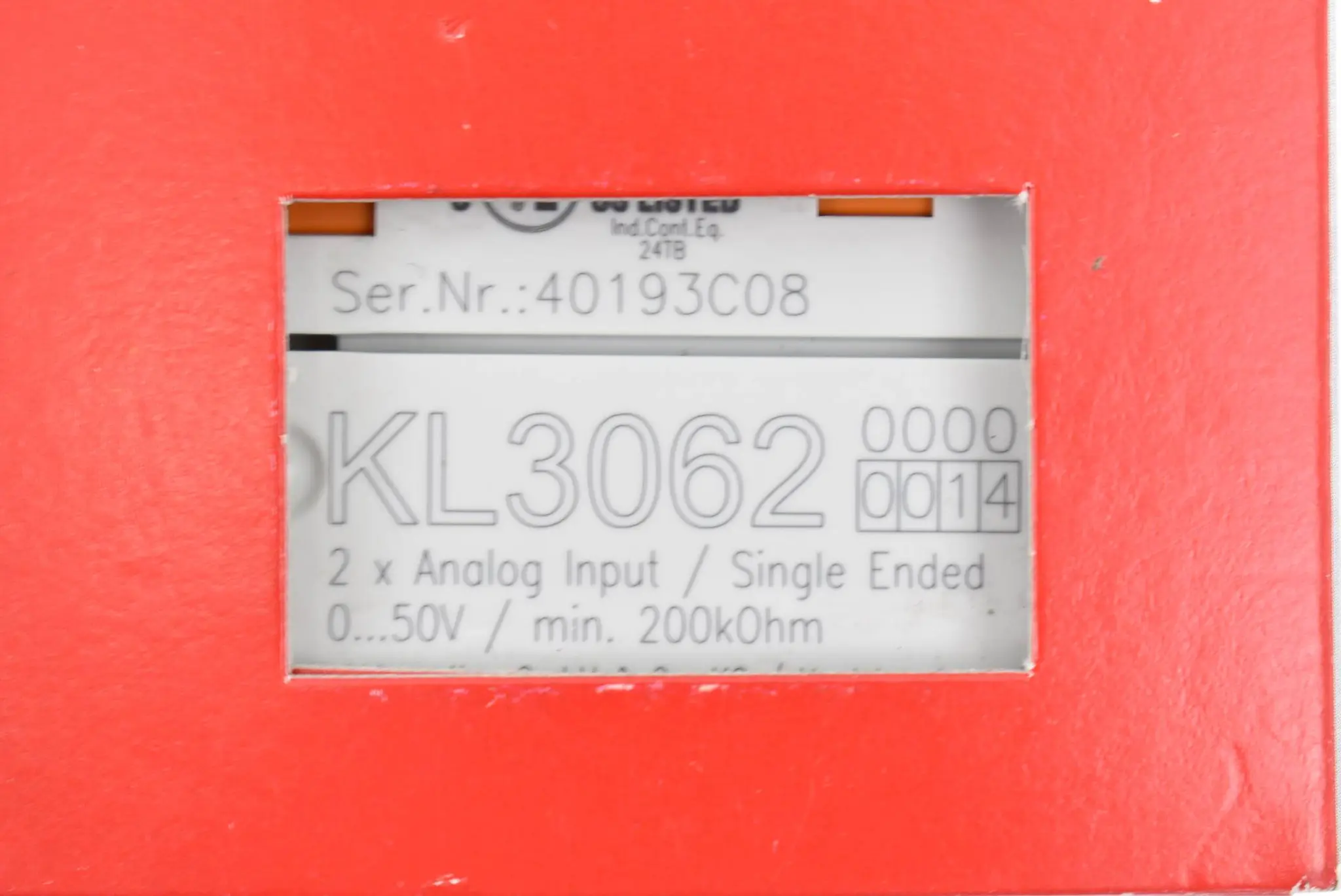 Produktfoto 1 von Beckhoff Busklemme 2-Kanal-Analog-Eingang 0-10V KL3062-0014 ( KL 3062-0014 )