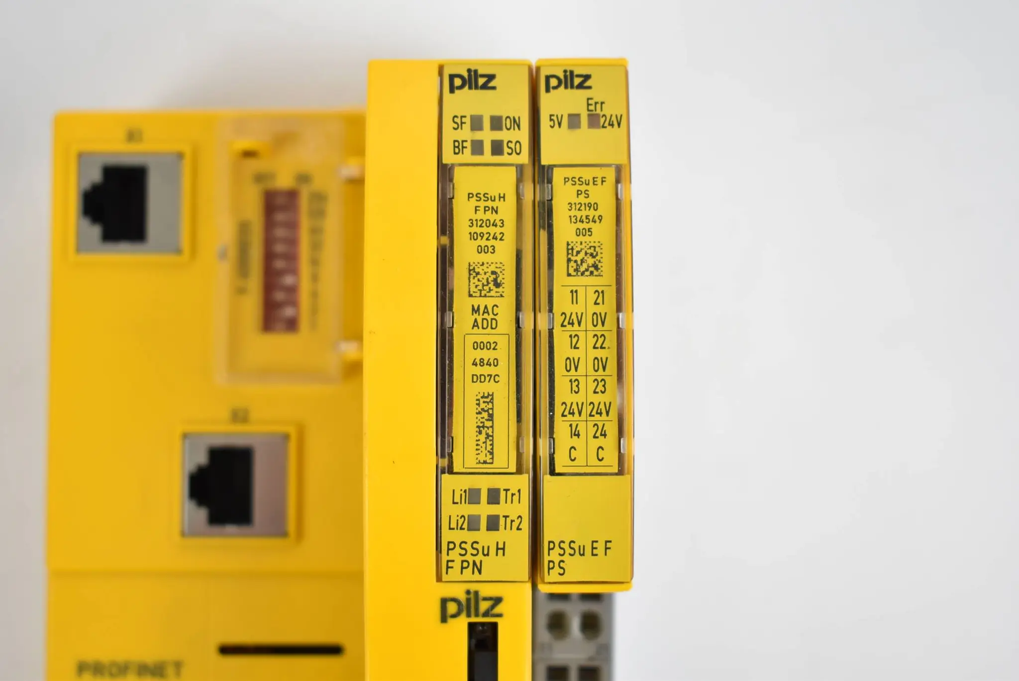 Produktfoto 1 von Pilz Profisafe PSSu H F PN 312043  + PSSu E F PS inkl. PSSu BS 1/8 C ( 312190 )
