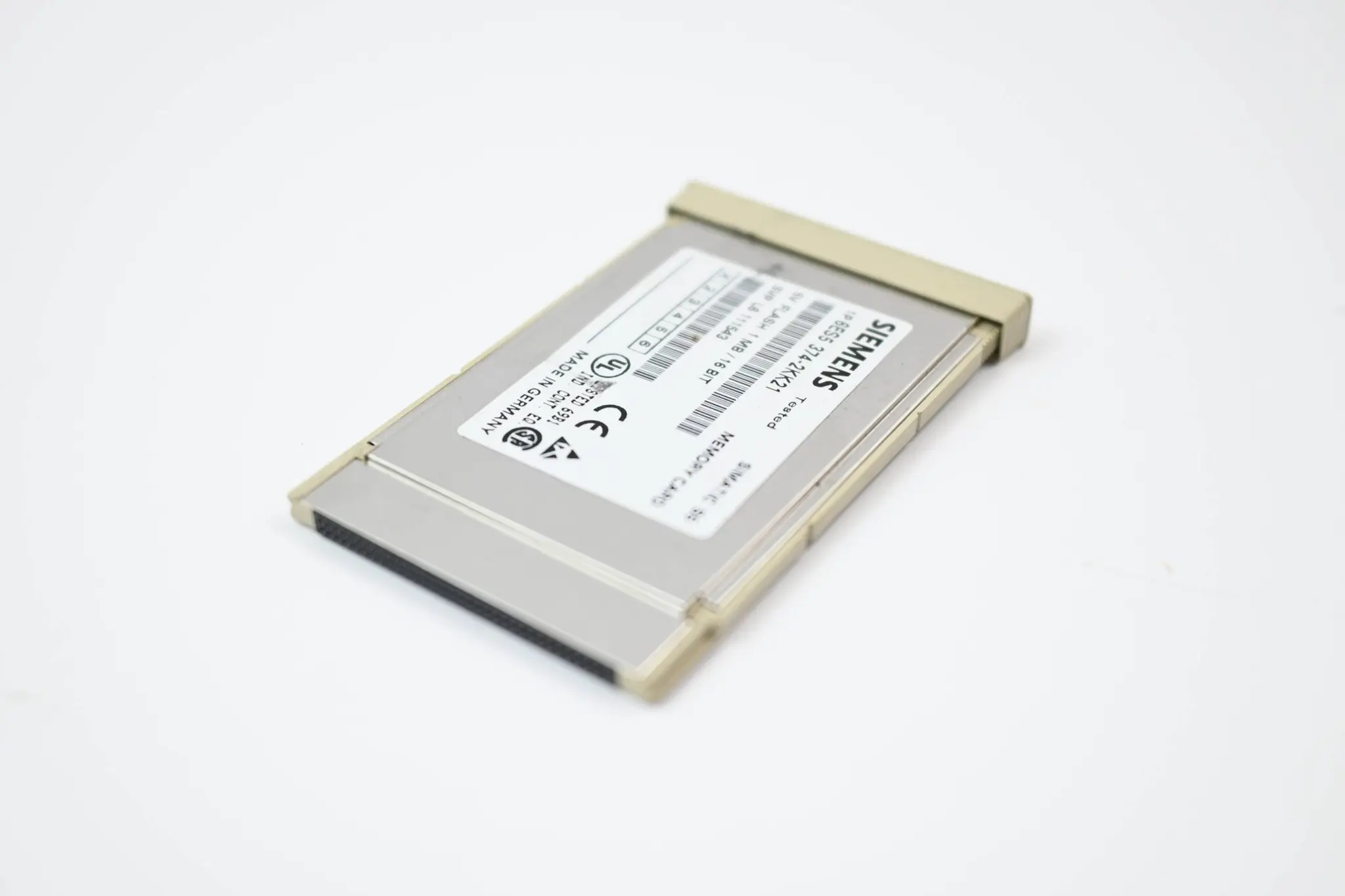 Produktfoto 1 von Siemens Simatic S5 Memory Card 6ES5374-2KK21 ( 6ES5 374-2KK21 ) 1MB 16Bit
