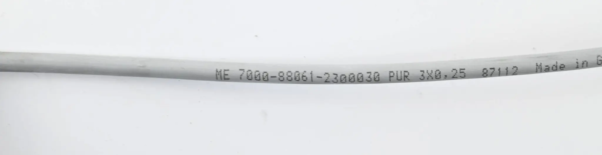 Produktfoto 1 von Murr Elektronik PUR 3x0.25 gr UL/CSA+schleppk. 0,3m ( 7000-88061-2300030 )