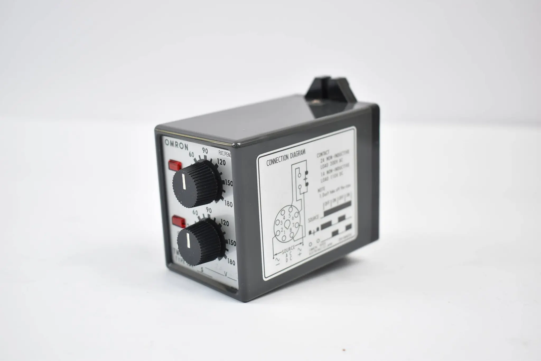 Produktfoto 1 von Omron Twin Timer TDV-5 on 180s off 180s 24VAC