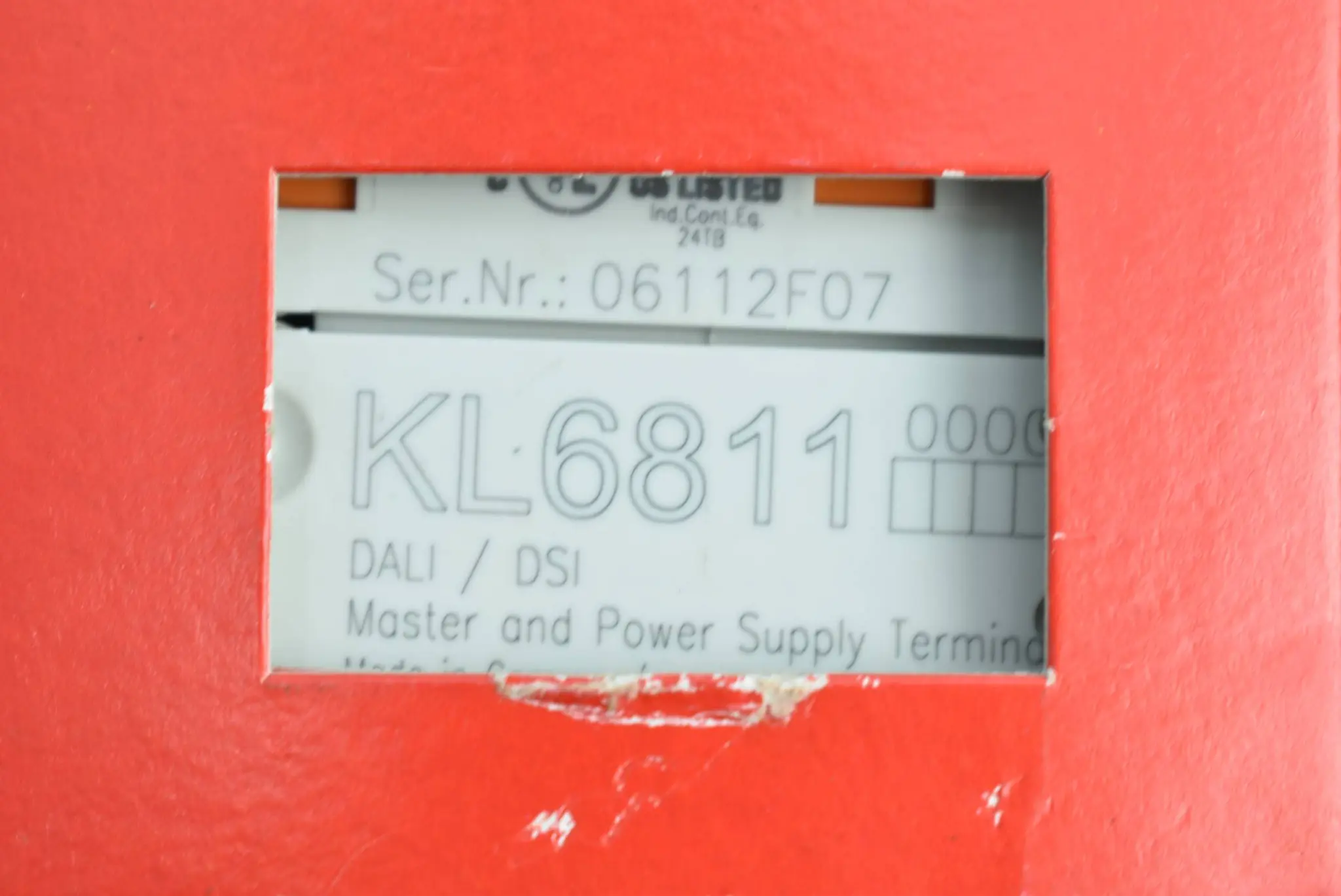 Produktfoto 1 von Beckhoff Busklemme 1-Kanal-Kommunikations-Interface DALI/DSI KL6811