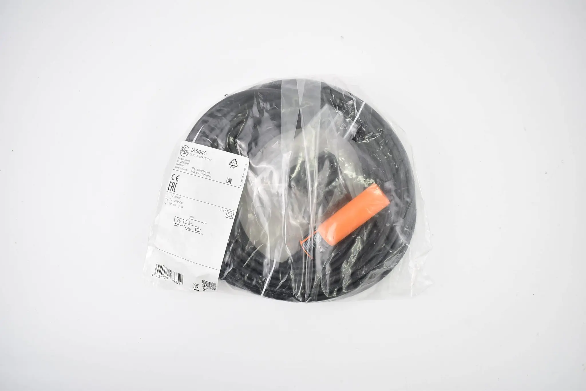Produktfoto 1 von ifm electronic induktiver Sensor 10mm 10-36VDC 250mA IA5045 ( IA 5045 )