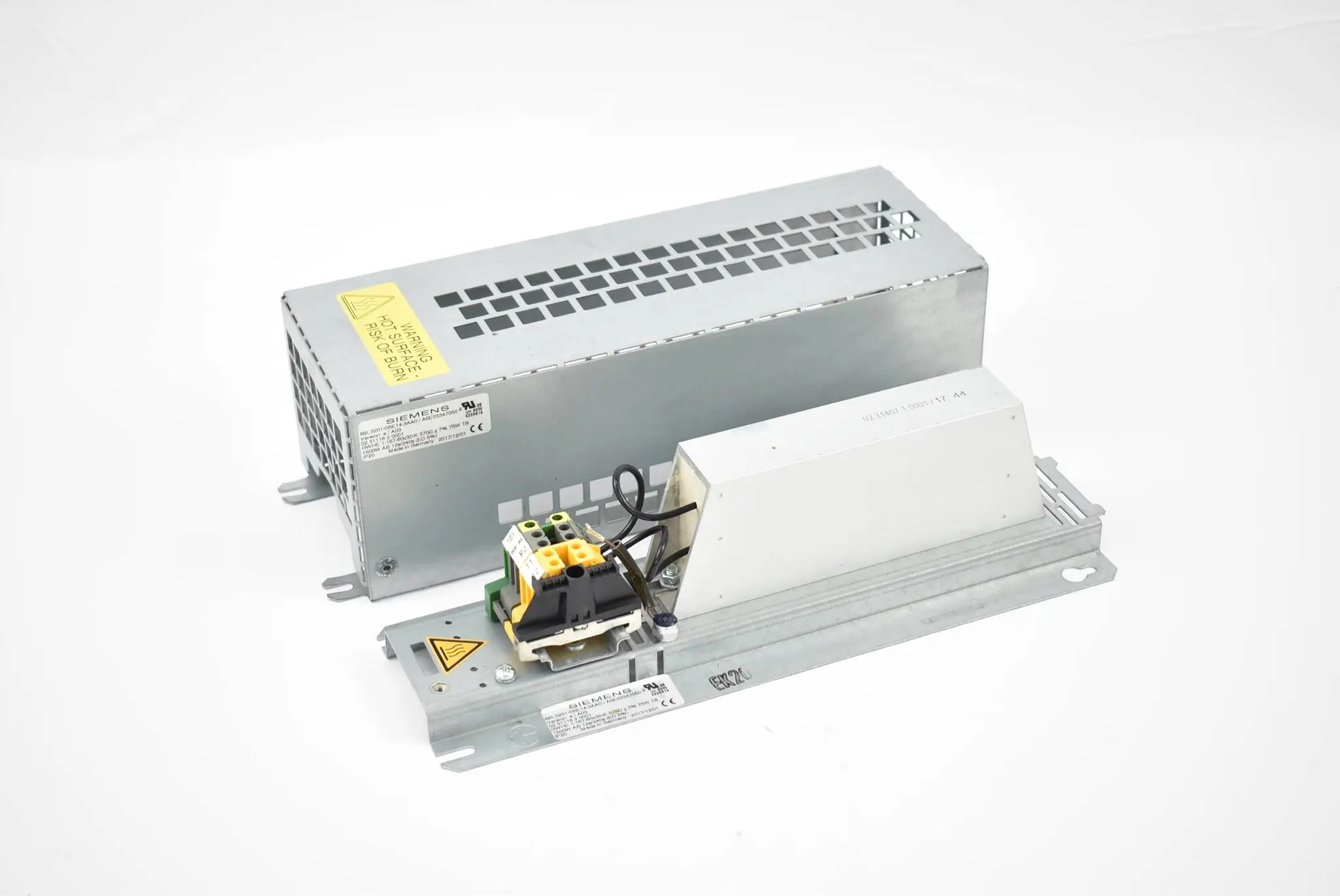 Produktfoto 1 von Siemens Sinamics Bremswiderstand 6SL3201-0BE14-3AA0 ( 6SL3 201-0BE14-3AA0 )
