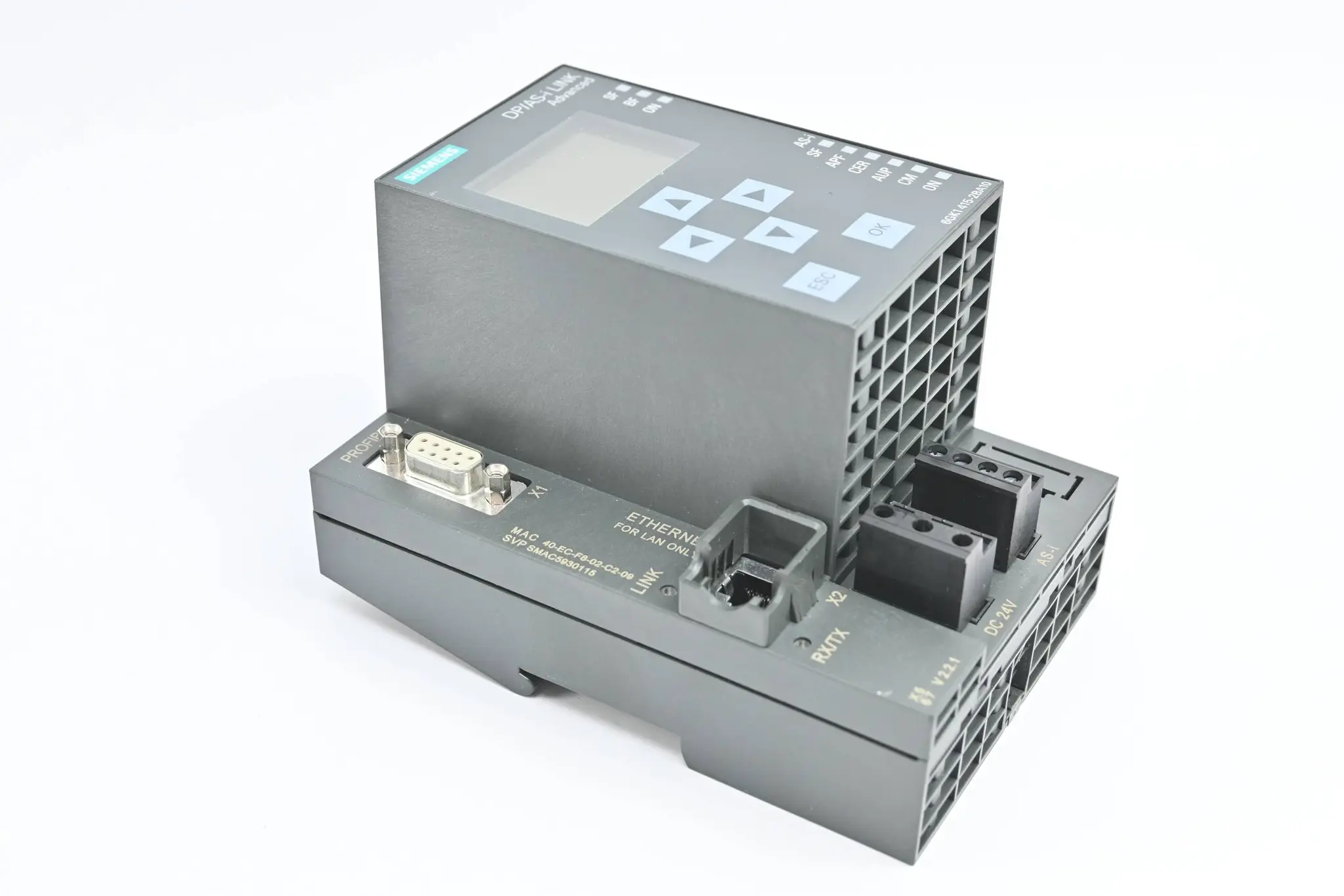 Produktfoto 1 von Siemens Simatic NET DP/AS-i LINK 6GK1415-2BA10 ( 6GK1 415-2BA10 )