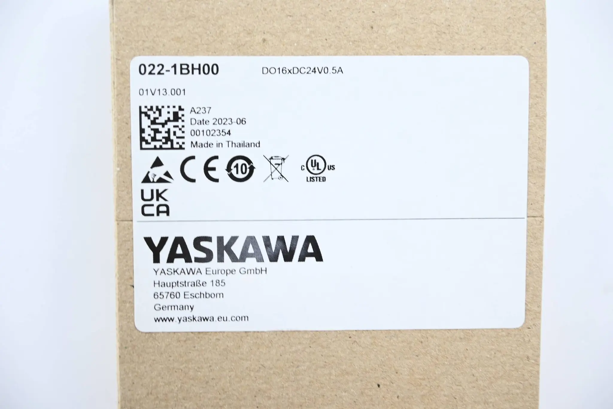 Produktfoto 1 von Yaskawa Digitale Ausgabe 022-1BH00