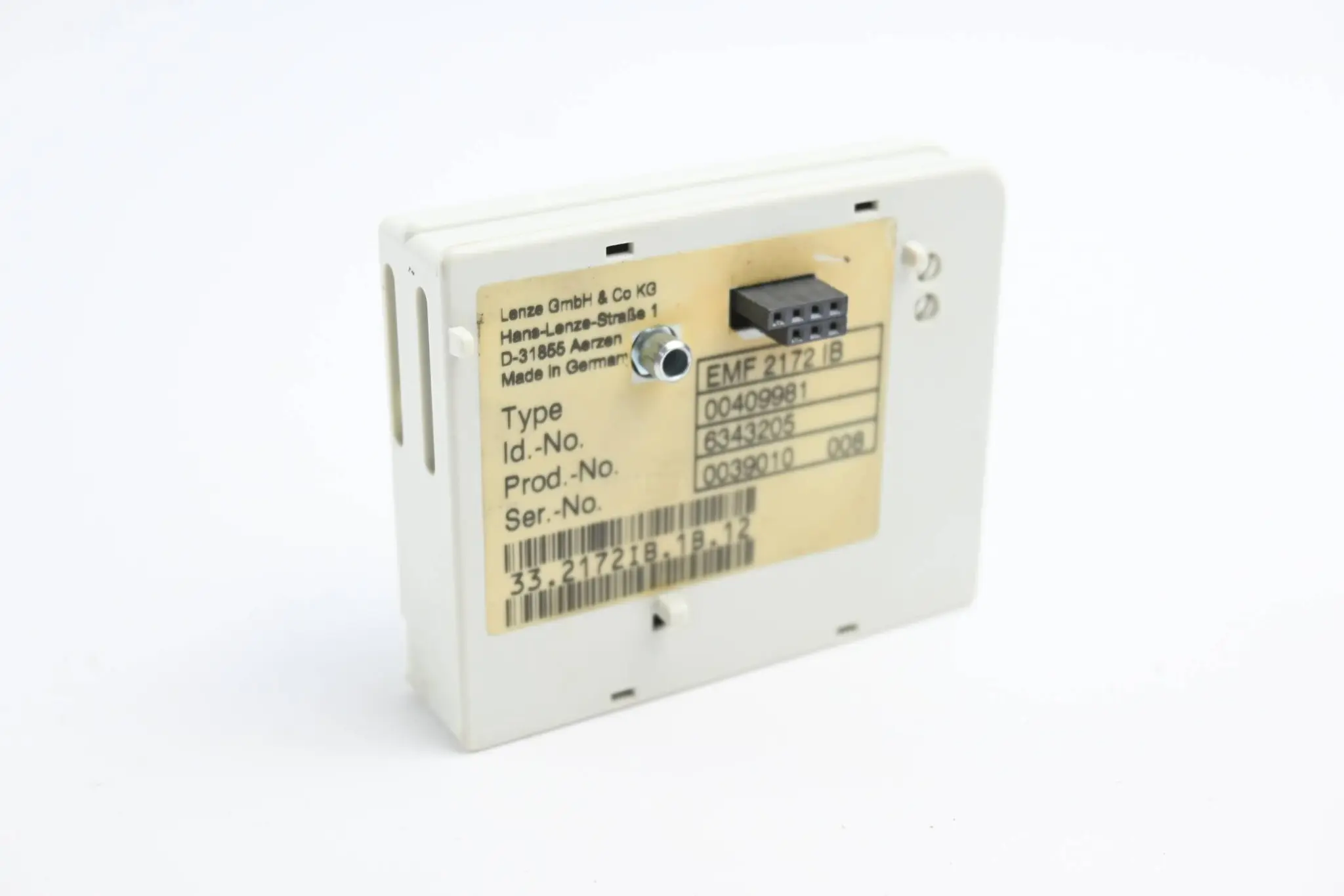 Produktfoto 1 von Lenze CAN-Kommunikationsmodul EMF 2172 IB ( 00409981 )
