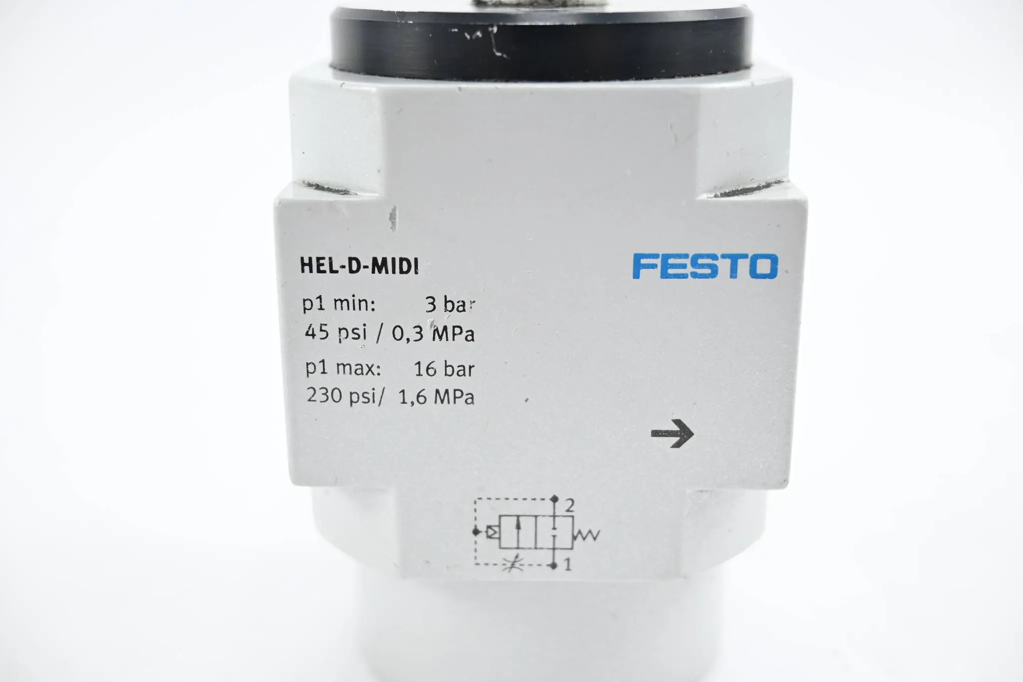 Produktfoto 1 von Festo Einschaltventil HEL-D-MIDI ( 170691 )