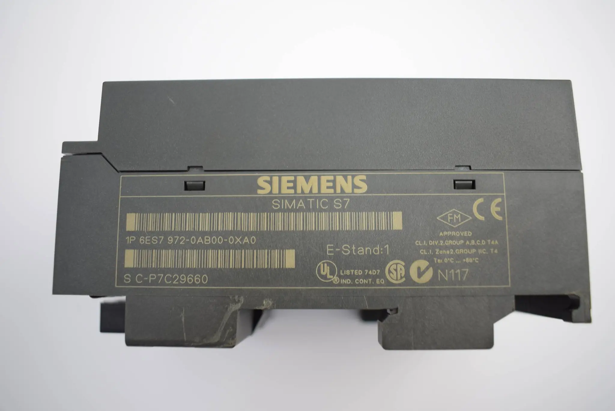 Produktfoto 1 von Siemens simatic S7 6ES7 972-0AB00-0XA0 ( 6ES7972-0AB00-0XA0 ) E1