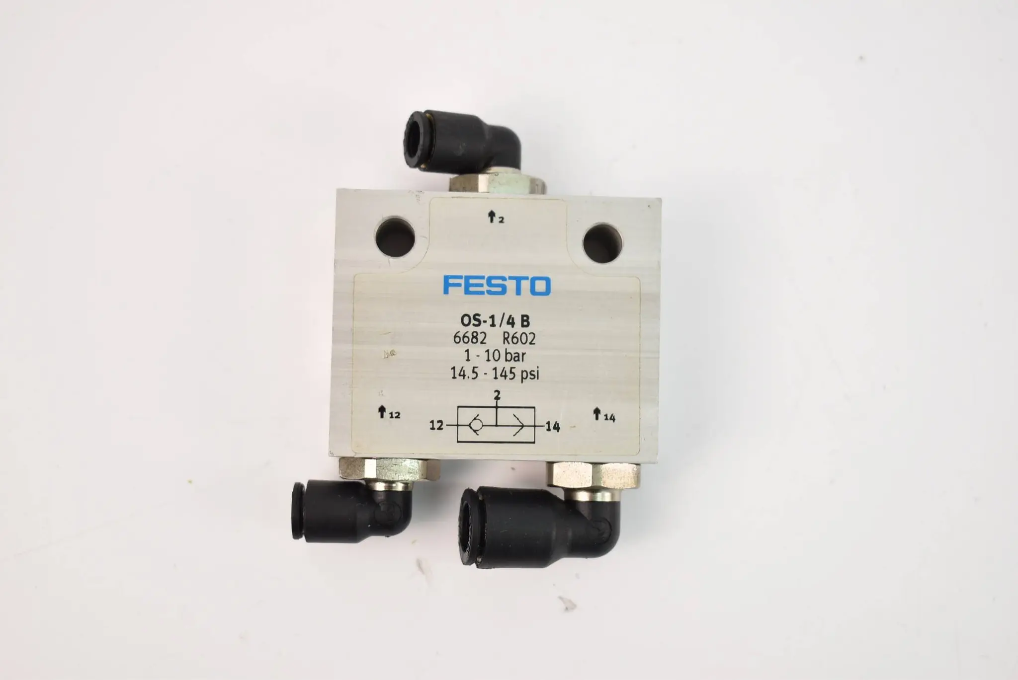 Produktfoto 1 von Festo Oder-Glied 1-10bar 14.5-145 psi OS-1/4B ( 6682 )
