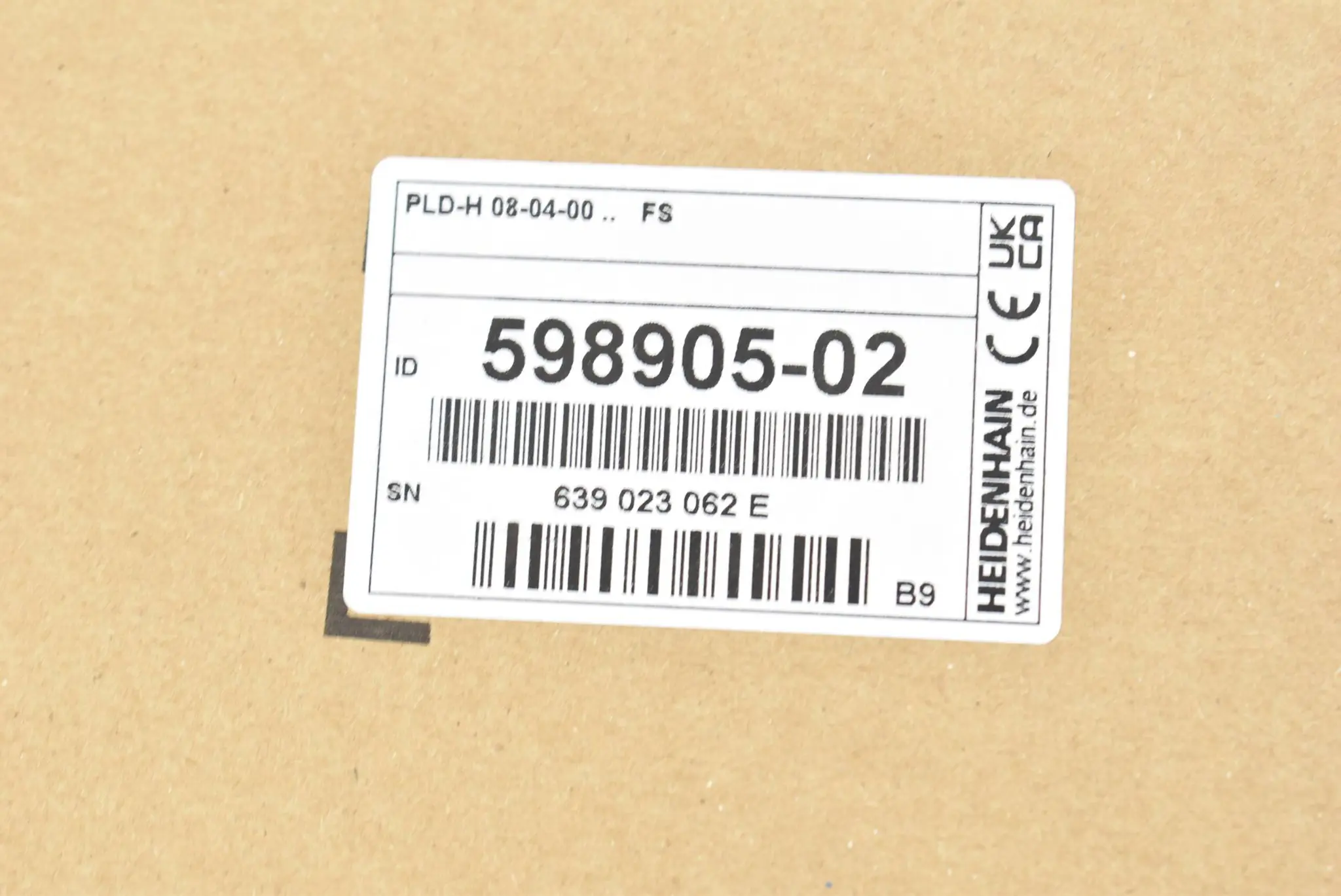Produktfoto 1 von Heidenhain PLD-H 08-04-00 FS ( 598905-02 ) 598 905-02 Ver. B9