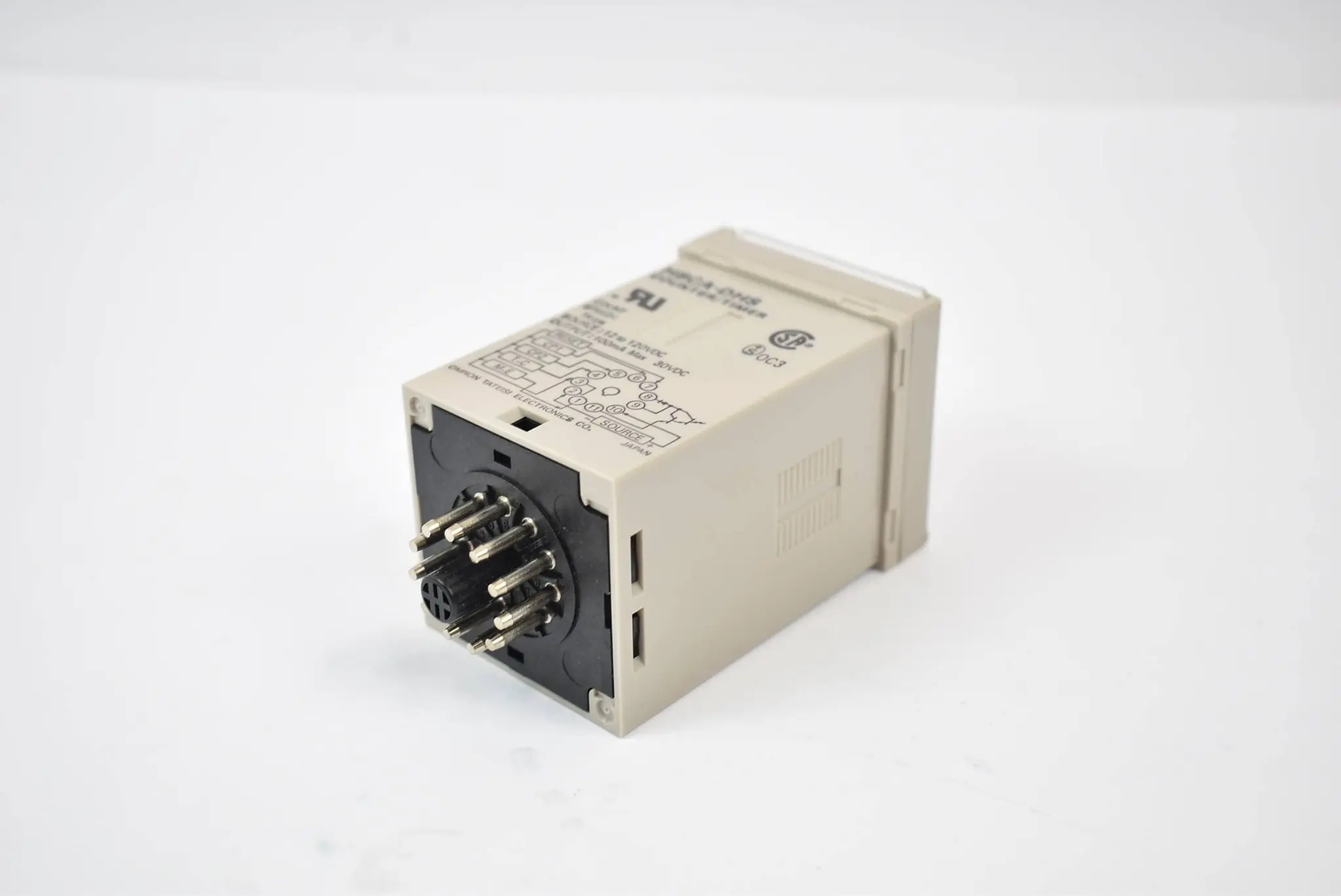 Produktfoto 1 von Omron Counter/Timer H8CA-DHS Count 999999 Time 9999.99s to 99999.9h 12 to 120VDC