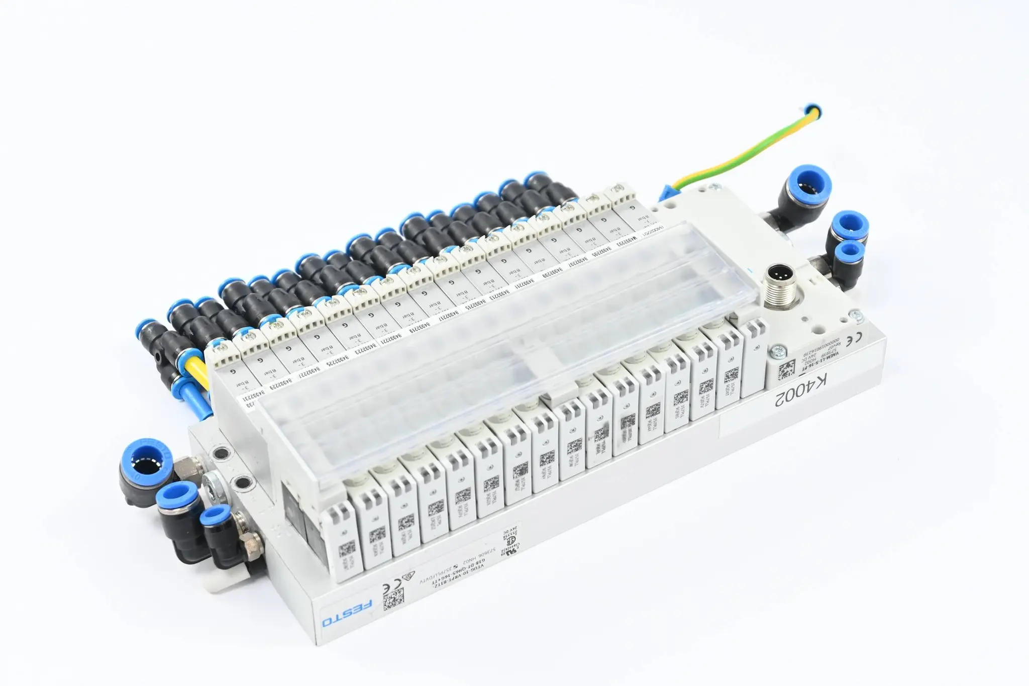 Produktfoto 1 von Festo Ventilinsel VTGU ( VTGU-10-VRPT-B1TZ-G18-DT-QH6S-16G+TT ) 573606