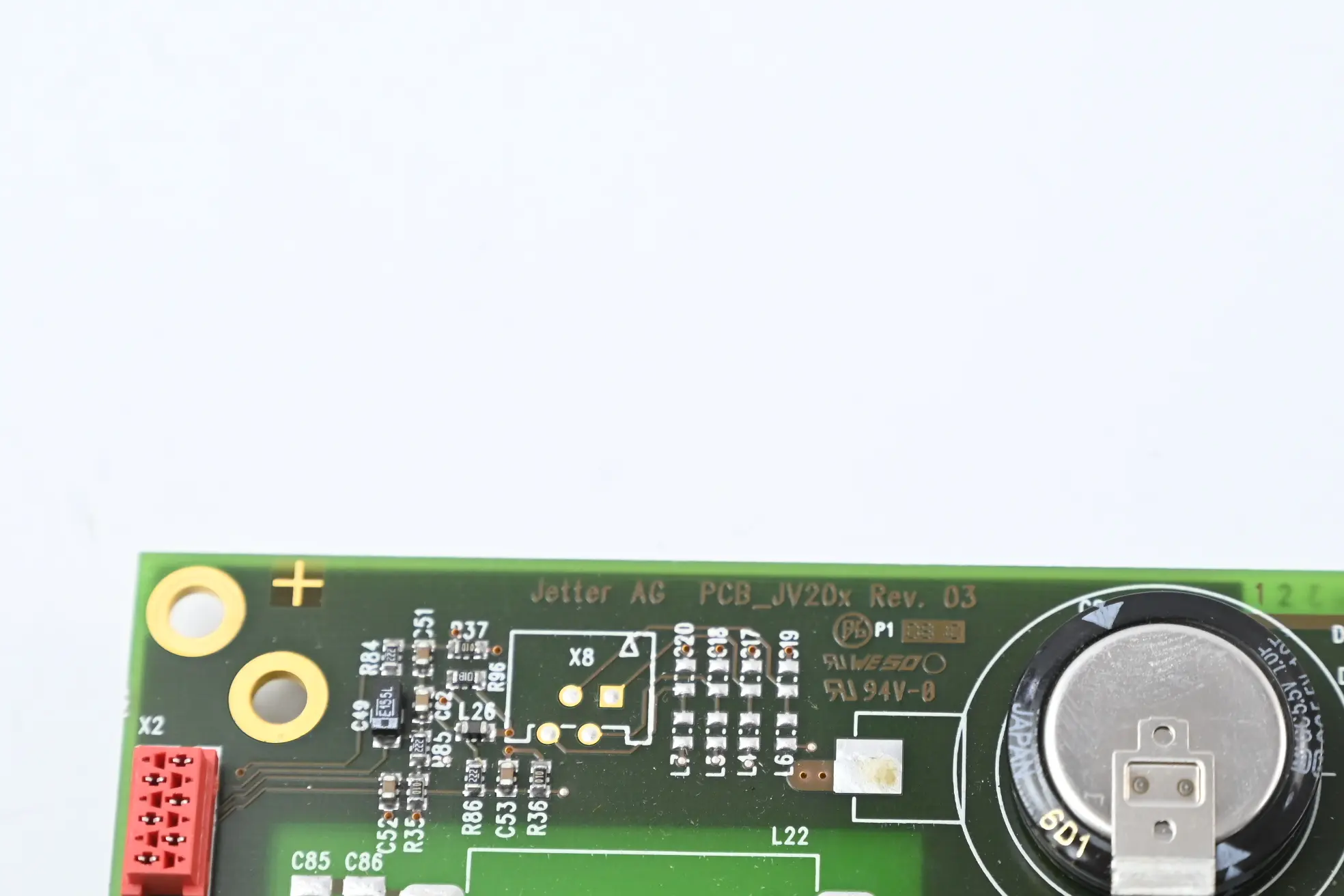 Produktfoto 1 von Jetter Leiterplatte PCB_JV20x Rev. 03