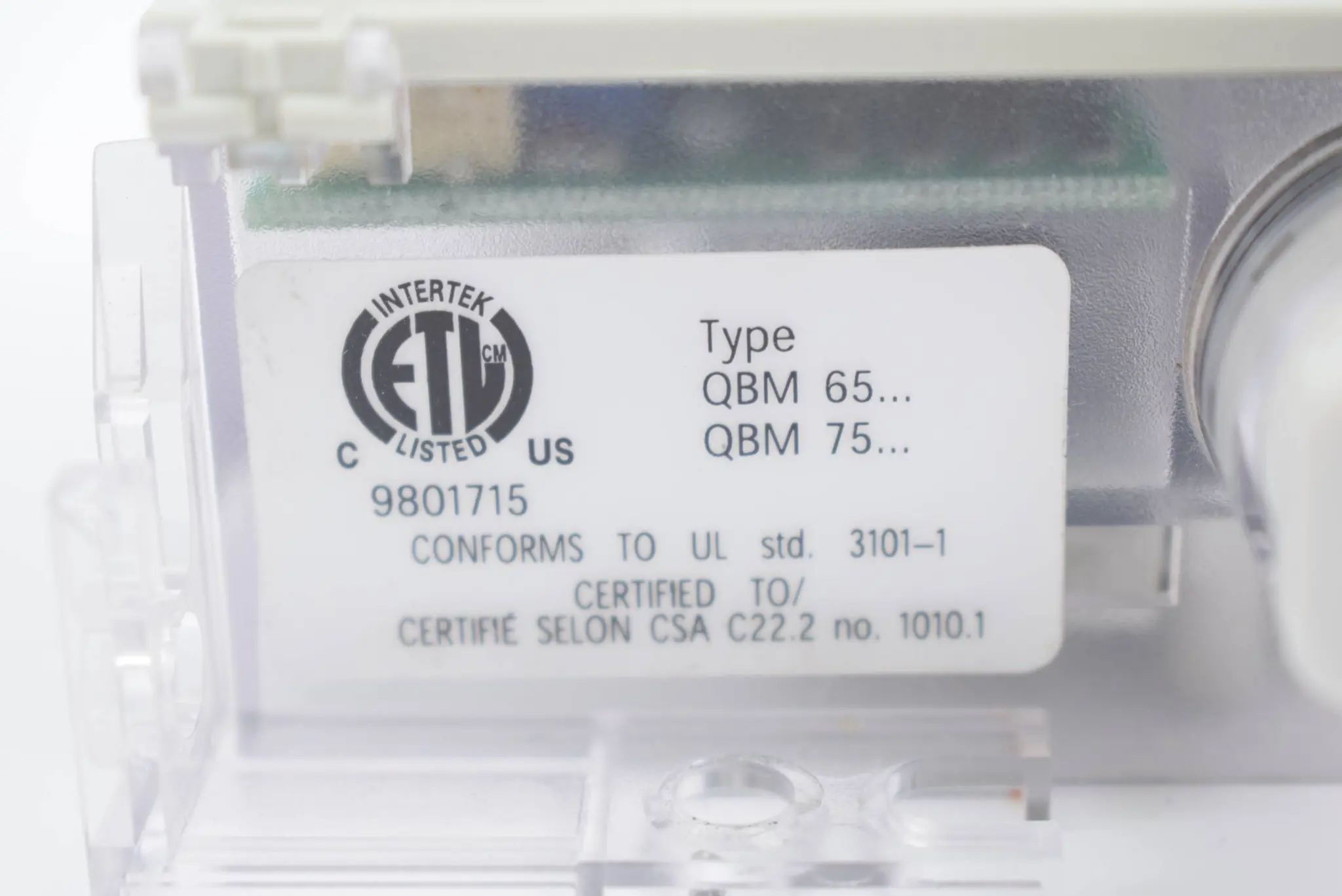 Produktfoto 1 von Siemens Luftkanaldifferenzfühler QBM65.1-25 ( QBM65125 )