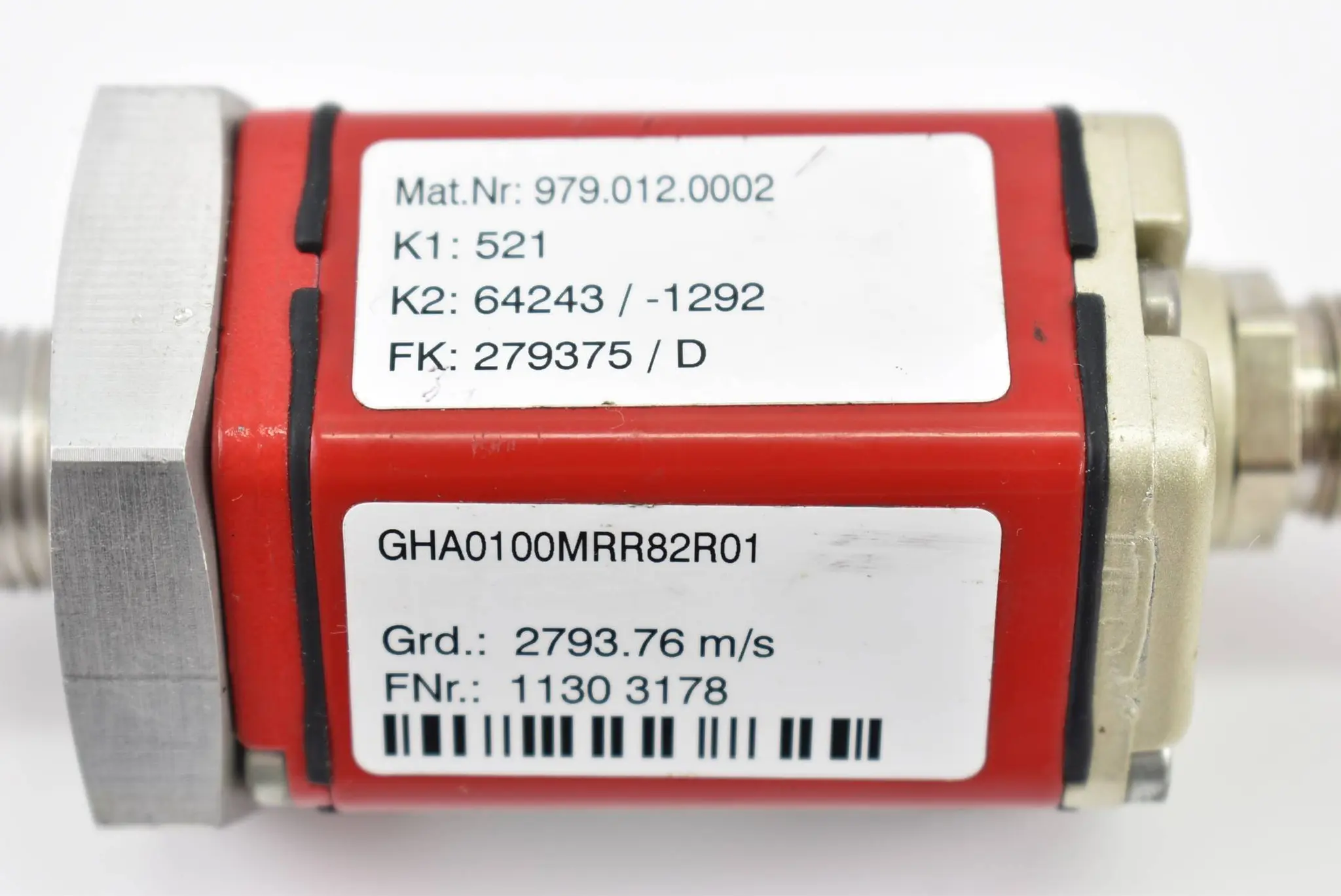 Produktfoto 1 von MTS Temposonics Positionssensor GHA0100MRR82R01 ( 979.012.0002 )
