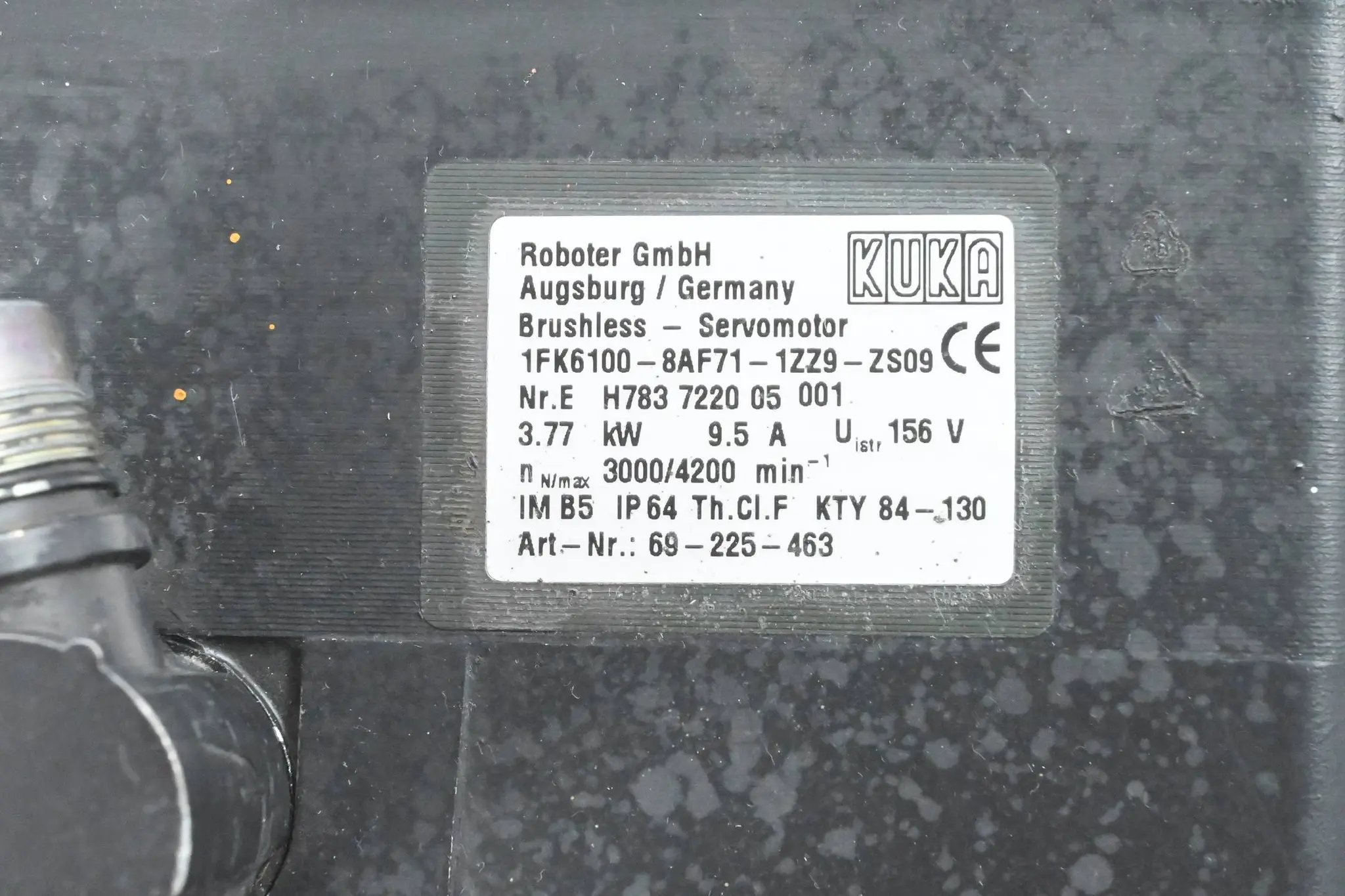 Produktfoto 1 von Kuka Servomotor 1FK6100-8AF71-1ZZ9 ( 1FK6 100-8AF71-1ZZ9 )