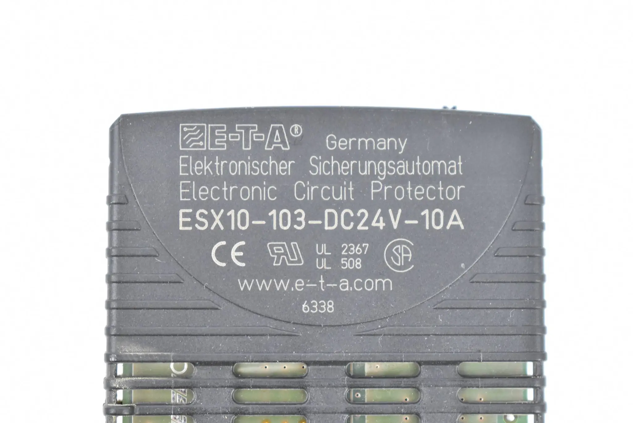Produktfoto 1 von E-T-A ETA Elektronischer Sicherungsautomat ESX10-103-DC24V-10A