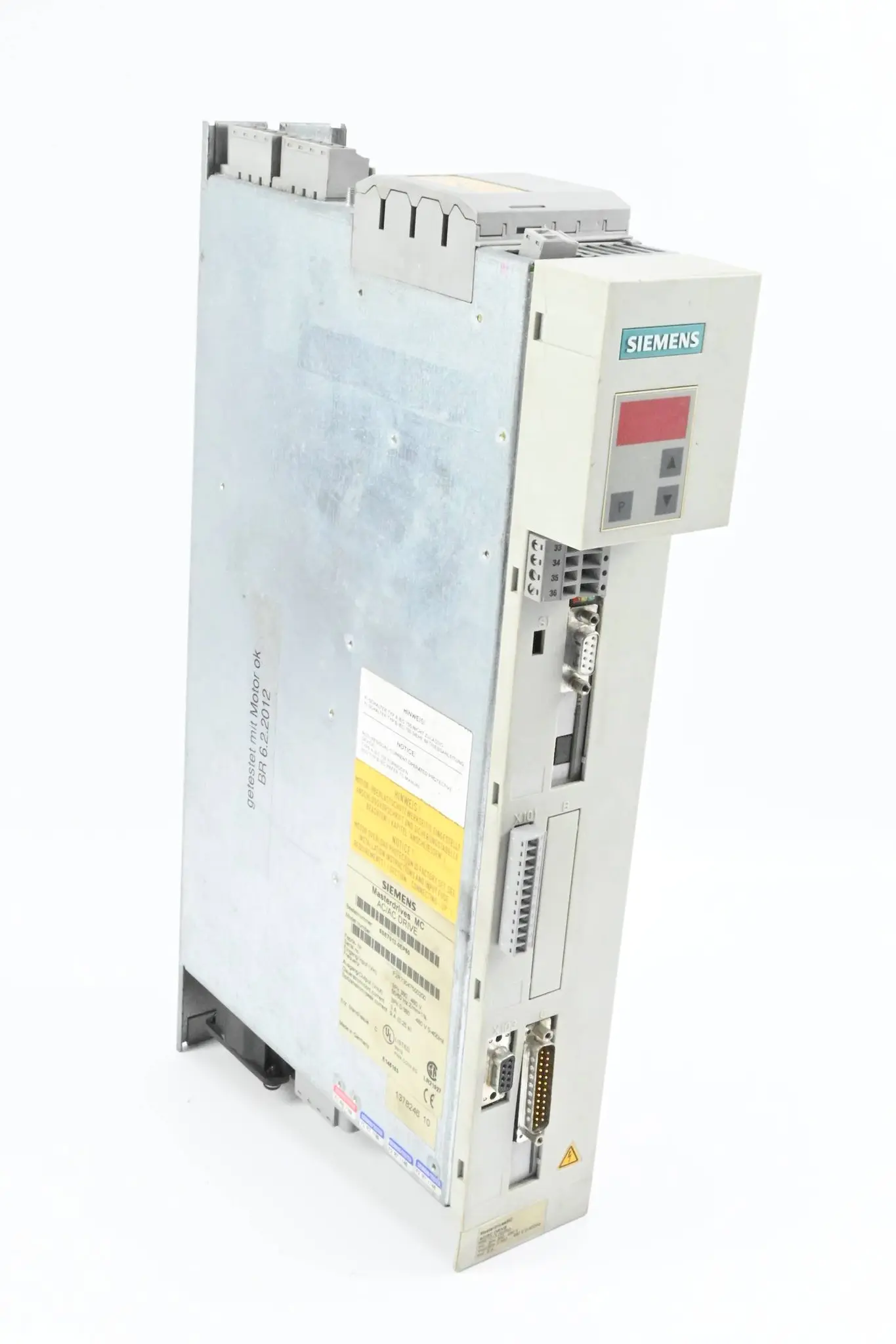 Produktfoto 1 von Siemens Simovert Masterdrives Motion 3-PH 6SE7013-0EP50 ( 6SE7013-0EP50 ) E.C
