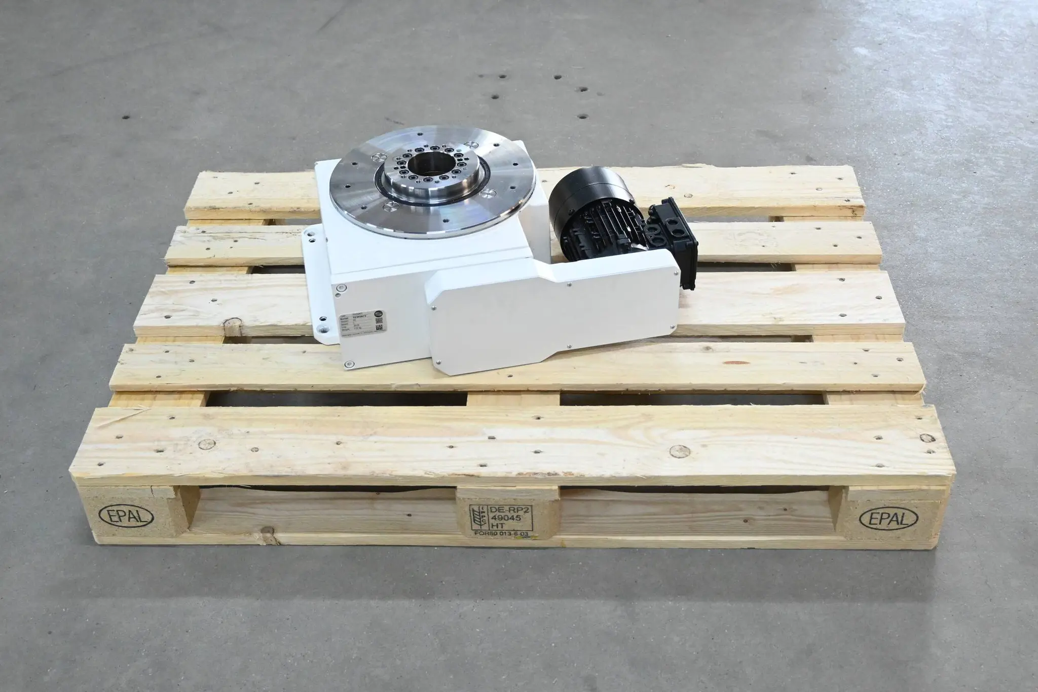 Produktfoto 1 von Weiss Rundschalttisch TC320T ( TC 320 T ) inkl. Motor 5.4AZK 71L-6T