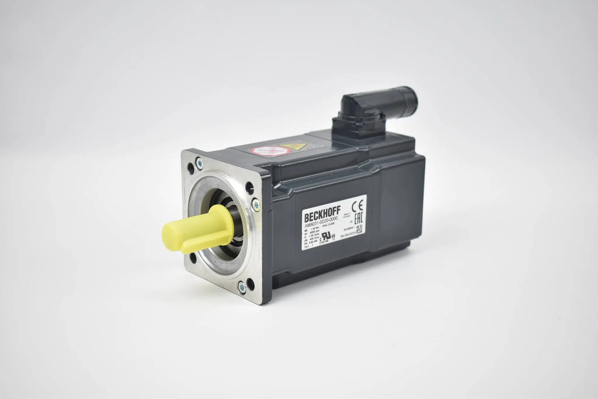 Produktfoto 1 von Beckhoff Servo Motor AM8031-0D20-0000 ( 6000rpm 0,84kW )