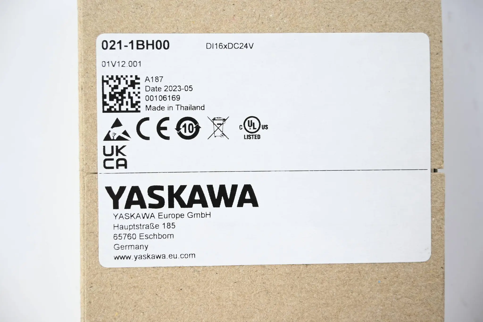 Produktfoto 1 von Yaskawa Digitale Eingabe 021-1BH00