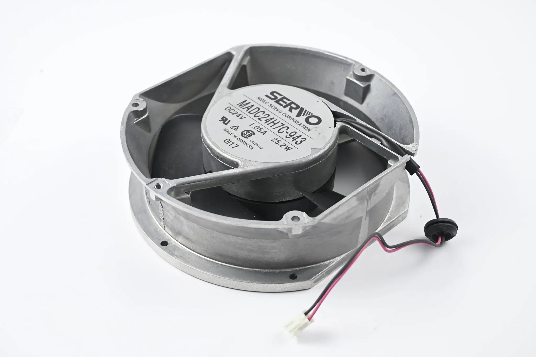 Produktfoto 1 von Nidec Servo Axiallüfter MADC24H7C-943 ( DC24V 1.05A 25.2W )