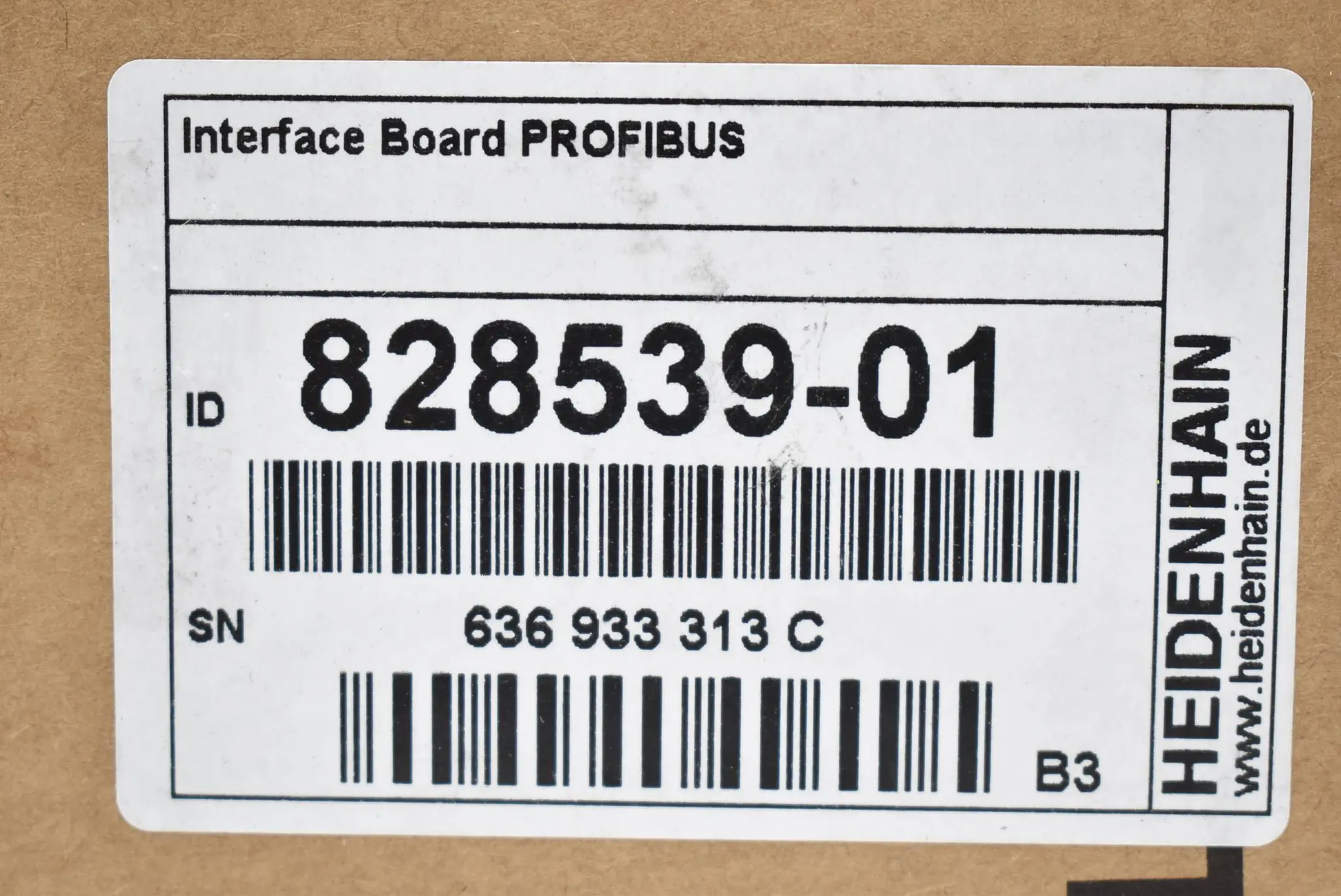 Produktfoto 1 von Heidenhain Interface Board Profibus ( 828539-01 ) Vers. B3
