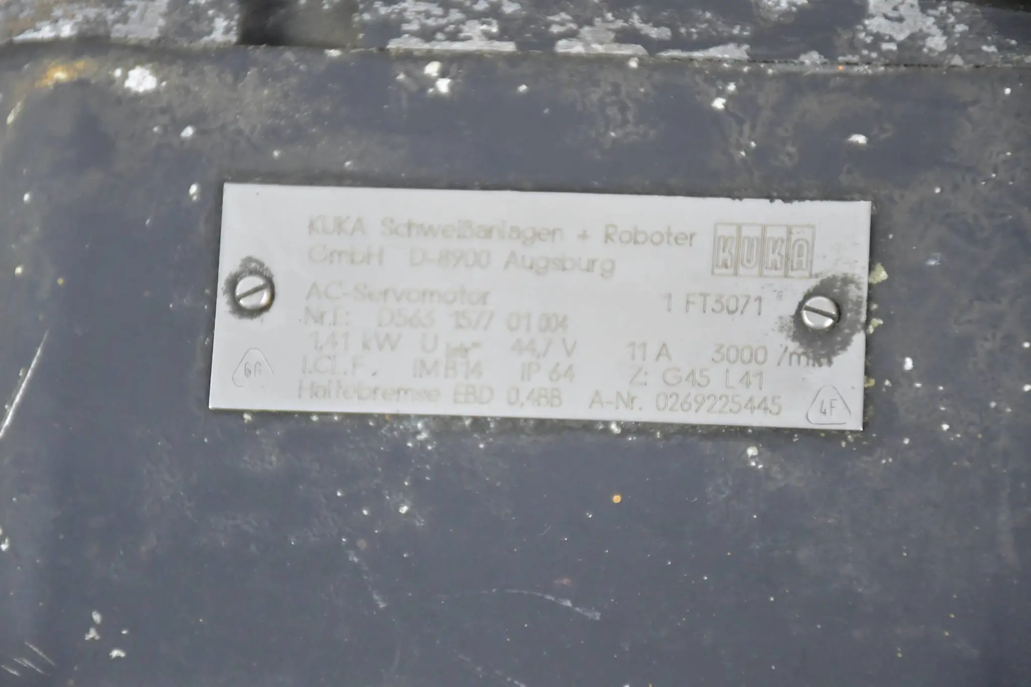 Produktfoto 1 von Kuka AC-Servomotor 1FT3071