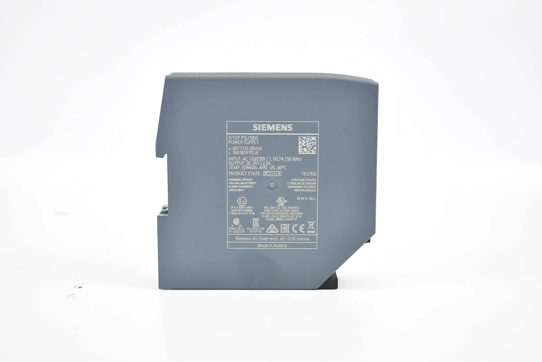 Produktfoto 1 von Siemens sitop PSU100S 24 V 2,5 A 6EP1 332-2BA20 ( 6EP1332-2BA20 )
