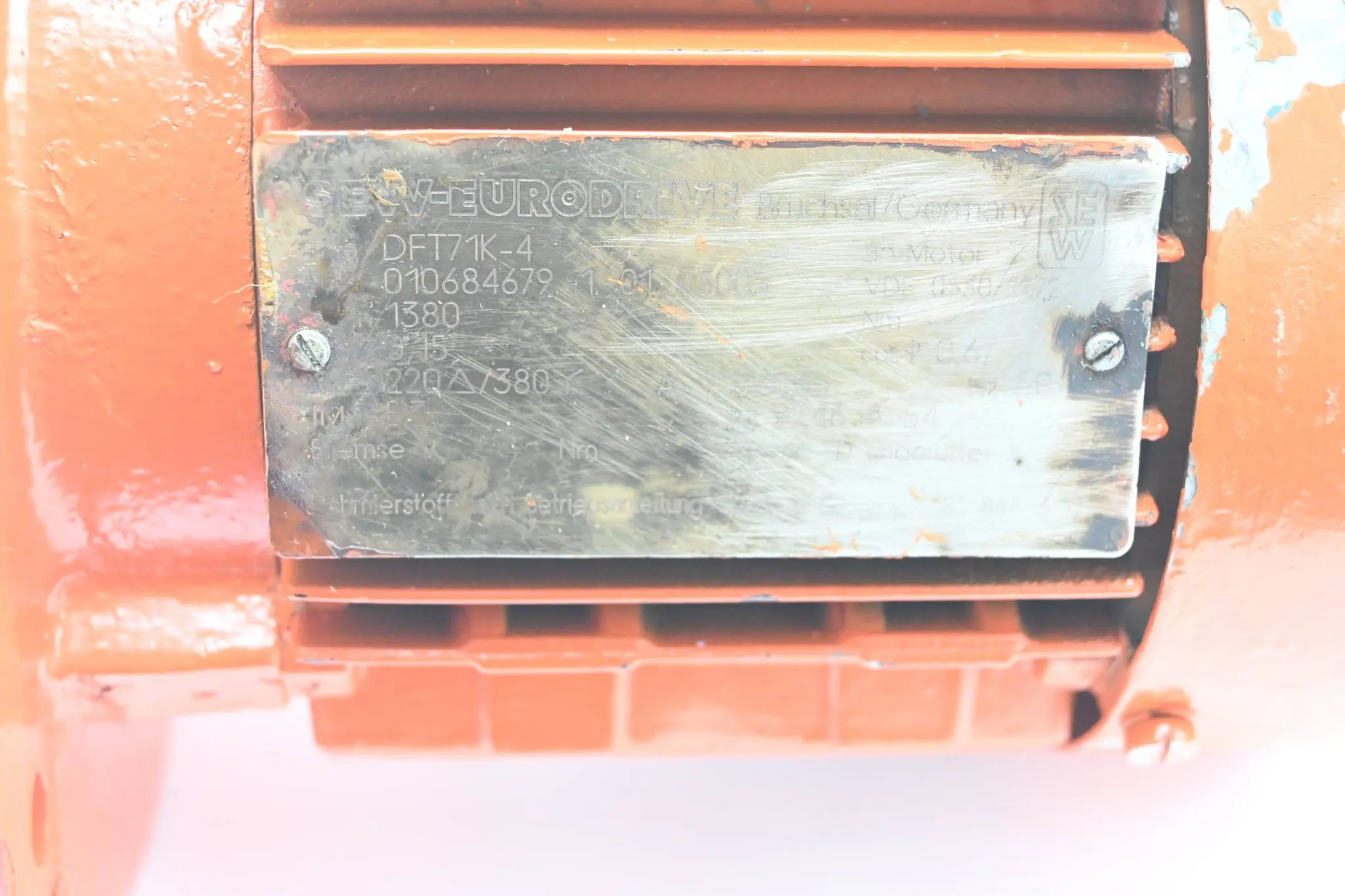 Produktfoto 1 von SEW Eurodrive 3~ Motor DFT71K-4 ( 0,15kW 1,12/0,65A 1380/min )