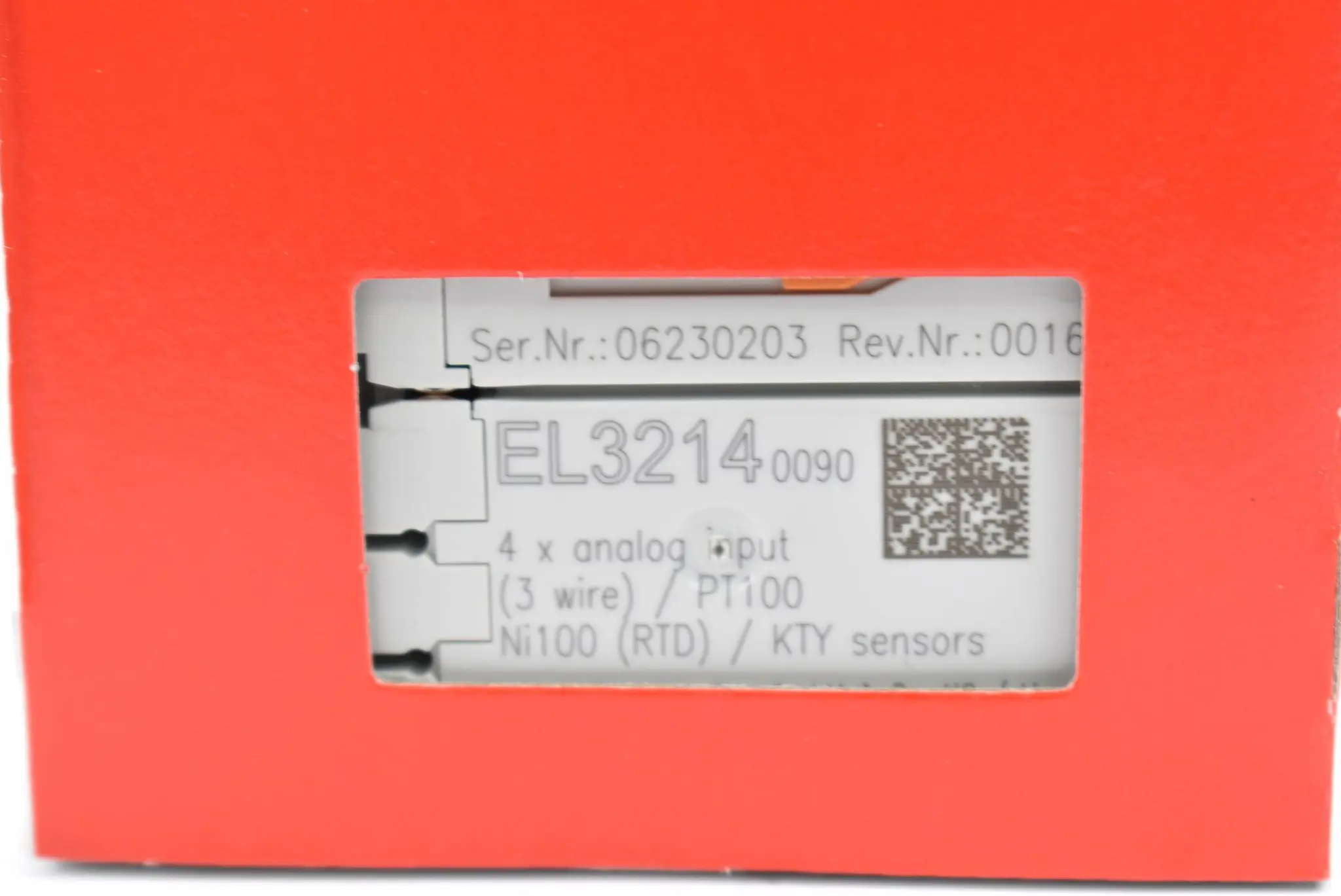 Produktfoto 1 von Beckhoff EtherCAT-Klemme 4-Kanal-Analog-Eingang EL3214-0090 ( EL 3214-0090 )