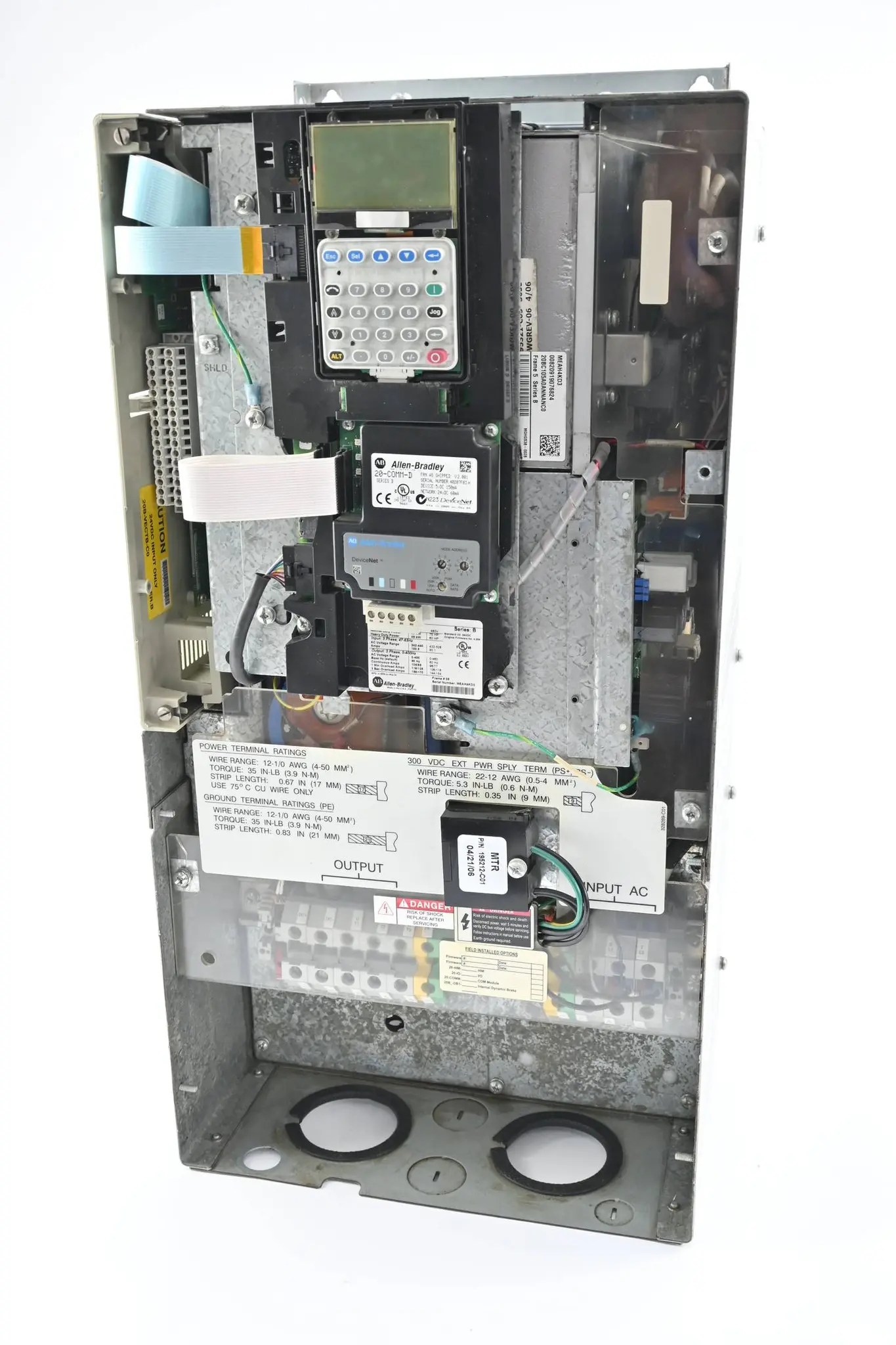 Produktfoto 1 von Allen Bradley Frequenzumrichter Powerflex 700 ( 20BC105A0ANNANC0 )