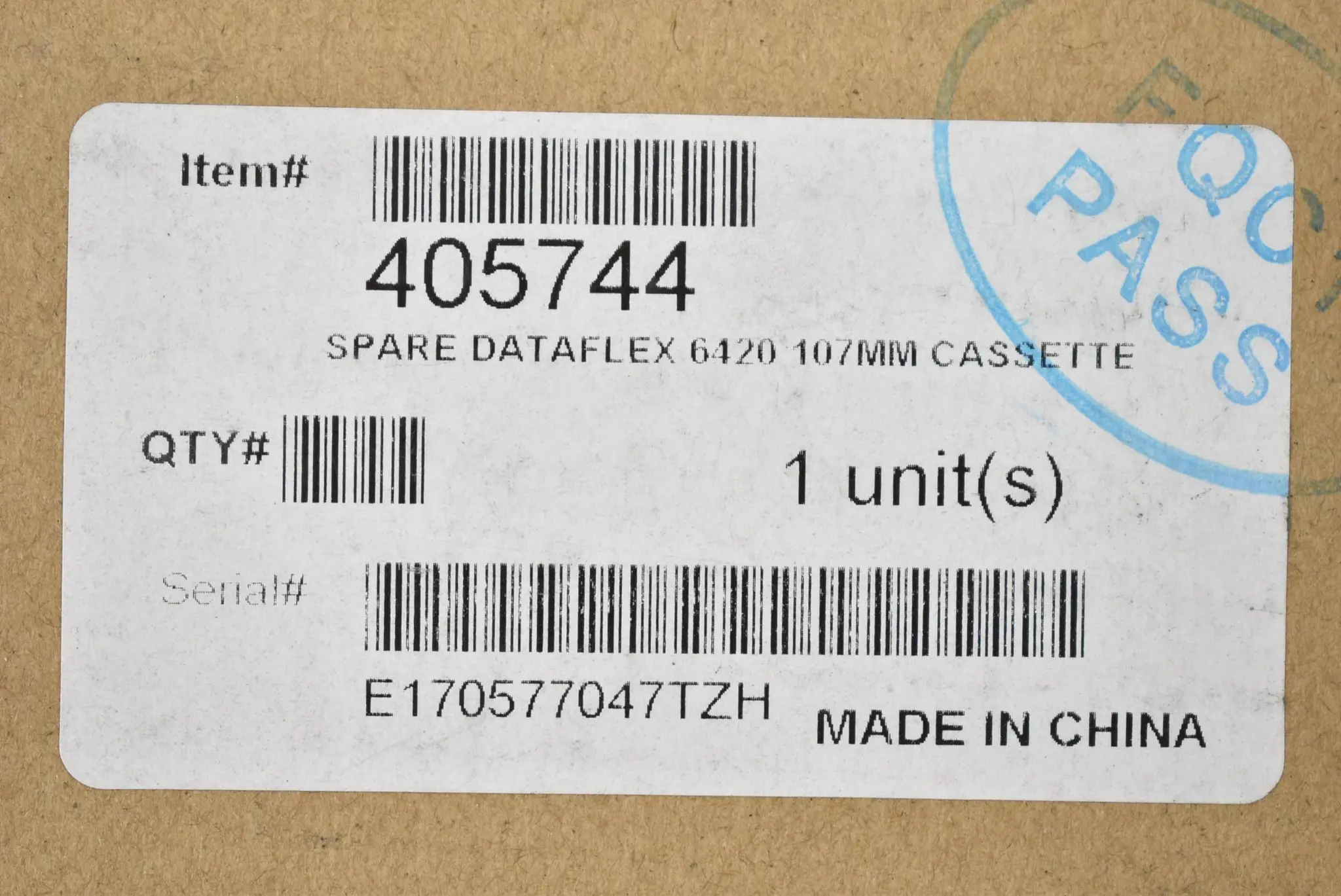 Produktfoto 1 von Videojet Wechselmagazin Farbbandkassette DataFlex 6420 ( 420/107mm )