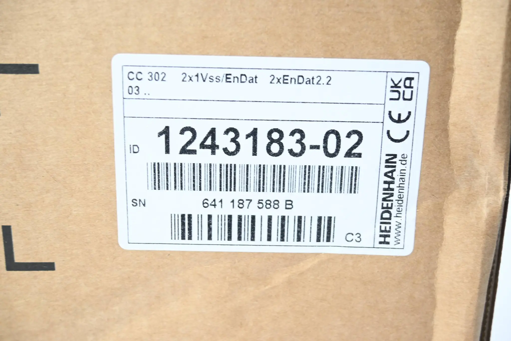 Produktfoto 1 von Heidenhain Reglereinheit CC 302 1243183-02 ( 1243 183-02 ) Ver. C3