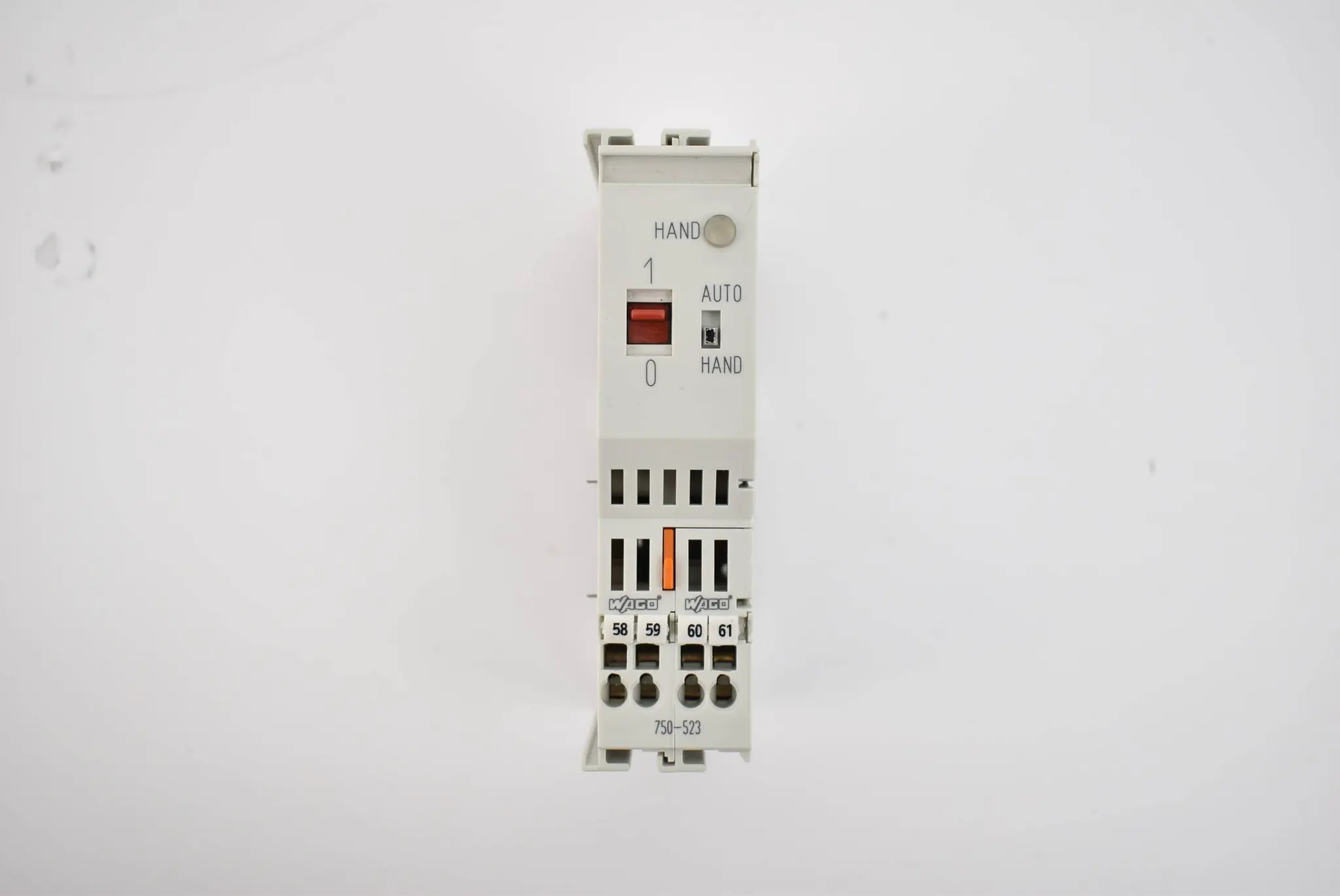Produktfoto 1 von Wago I/O Systeme 1-Kanal-Relaisausgang AC 250 V 16 A Potentialfrei 750-523