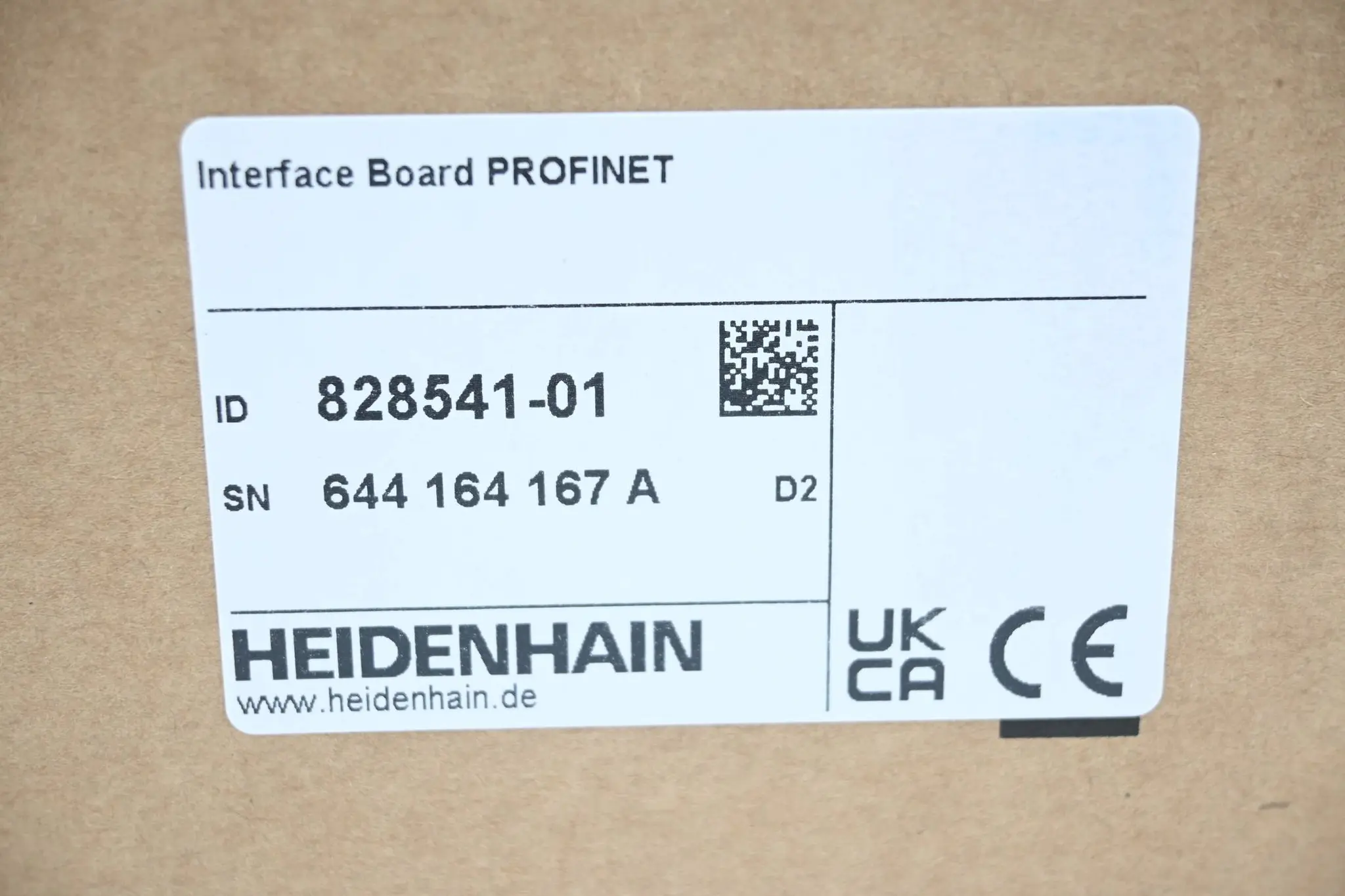 Produktfoto 1 von Heidenhain Interface Board PROFINET 828541-01 ( 828 541-01 ) Ver. D2