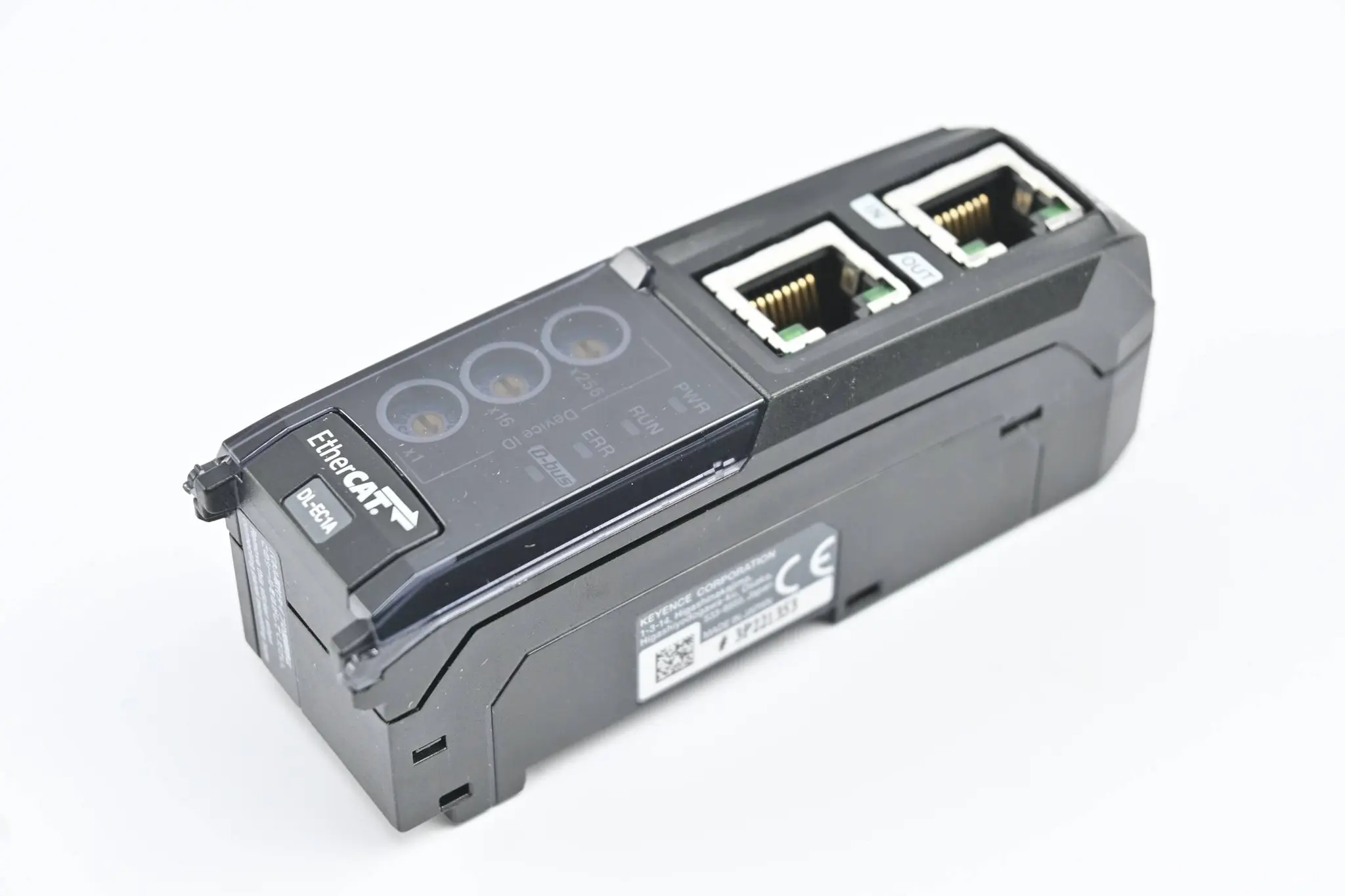 Produktfoto 1 von Keyence EtherCAT-kompatible Netzwerkeinheit DL-EC1A