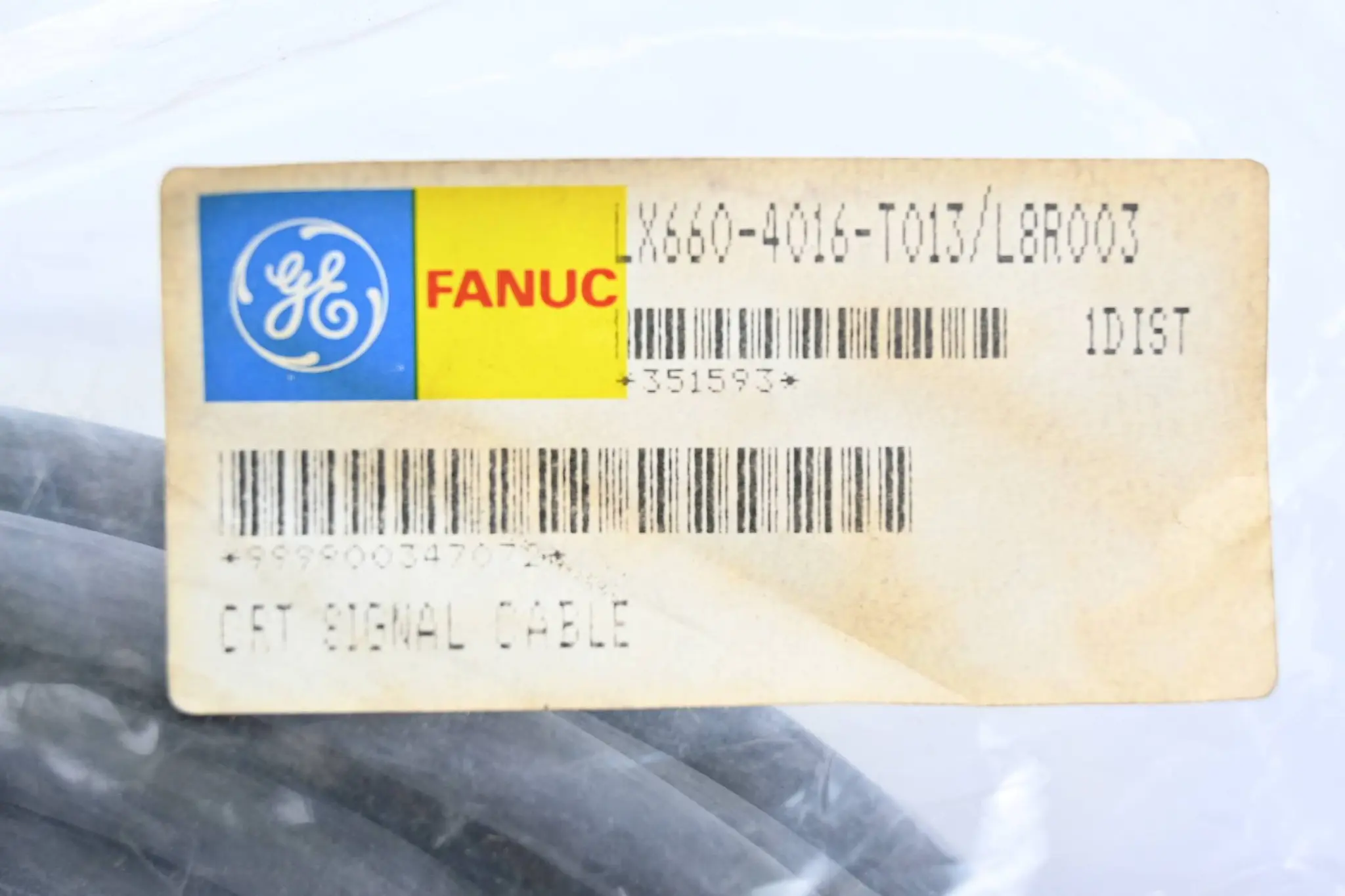 Produktfoto 1 von Fanuc CRT Signal Kabel LX660-4016-T013/L8R003